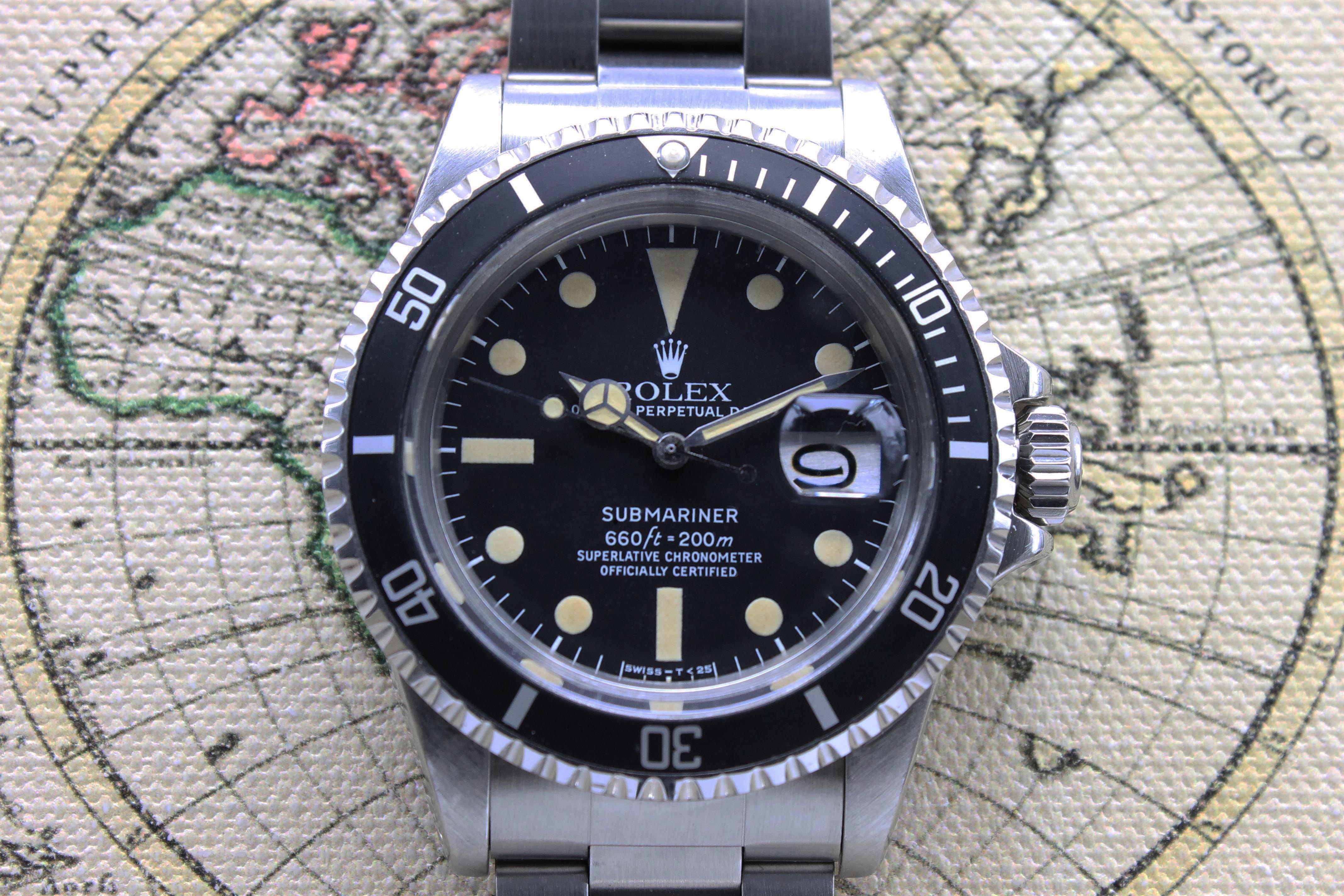 1978 Rolex Submariner MK2 Ref. 1680 (Full Set)