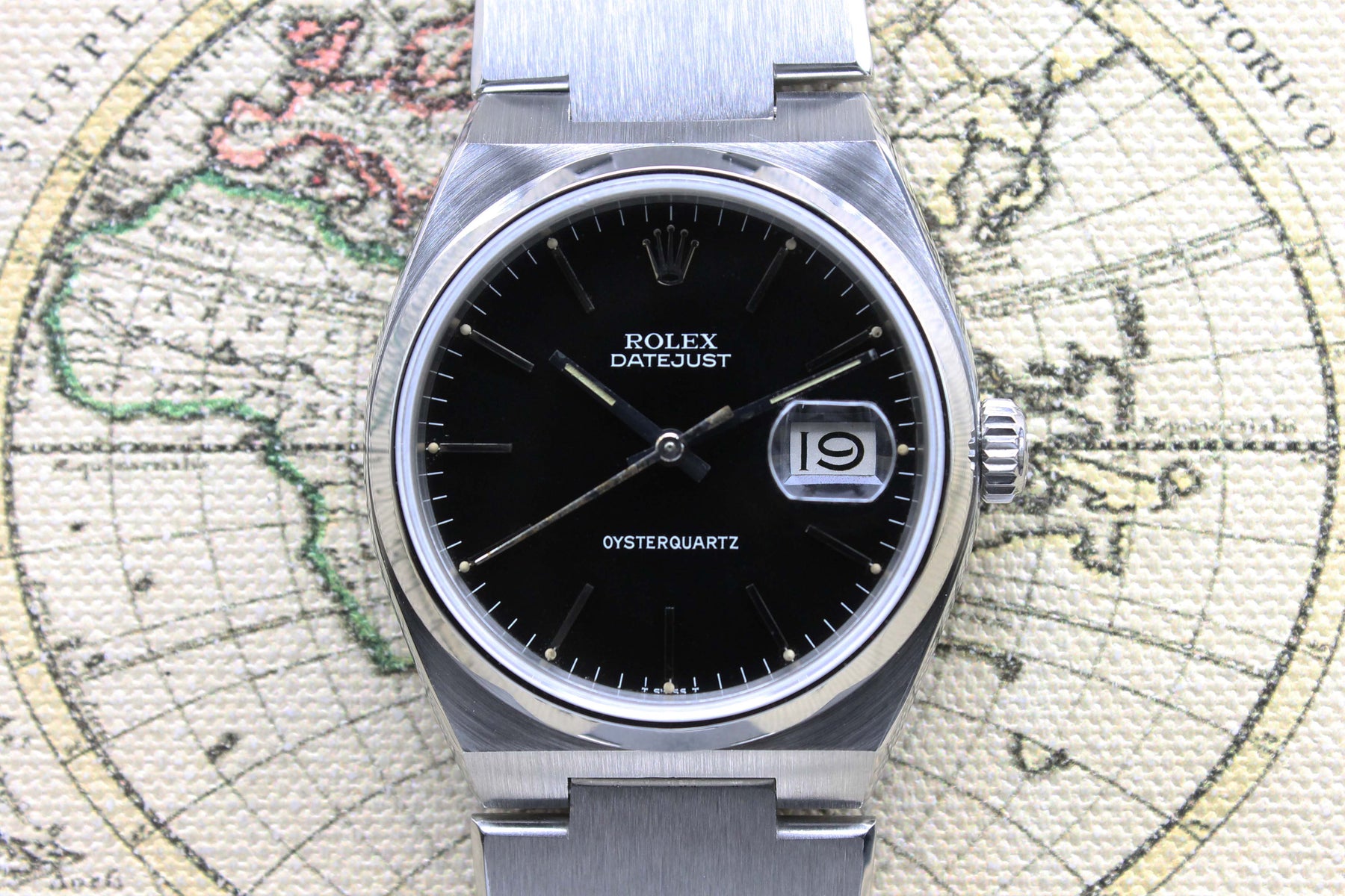 1978 Rolex Oysterquartz Black Dial Ref. 17000