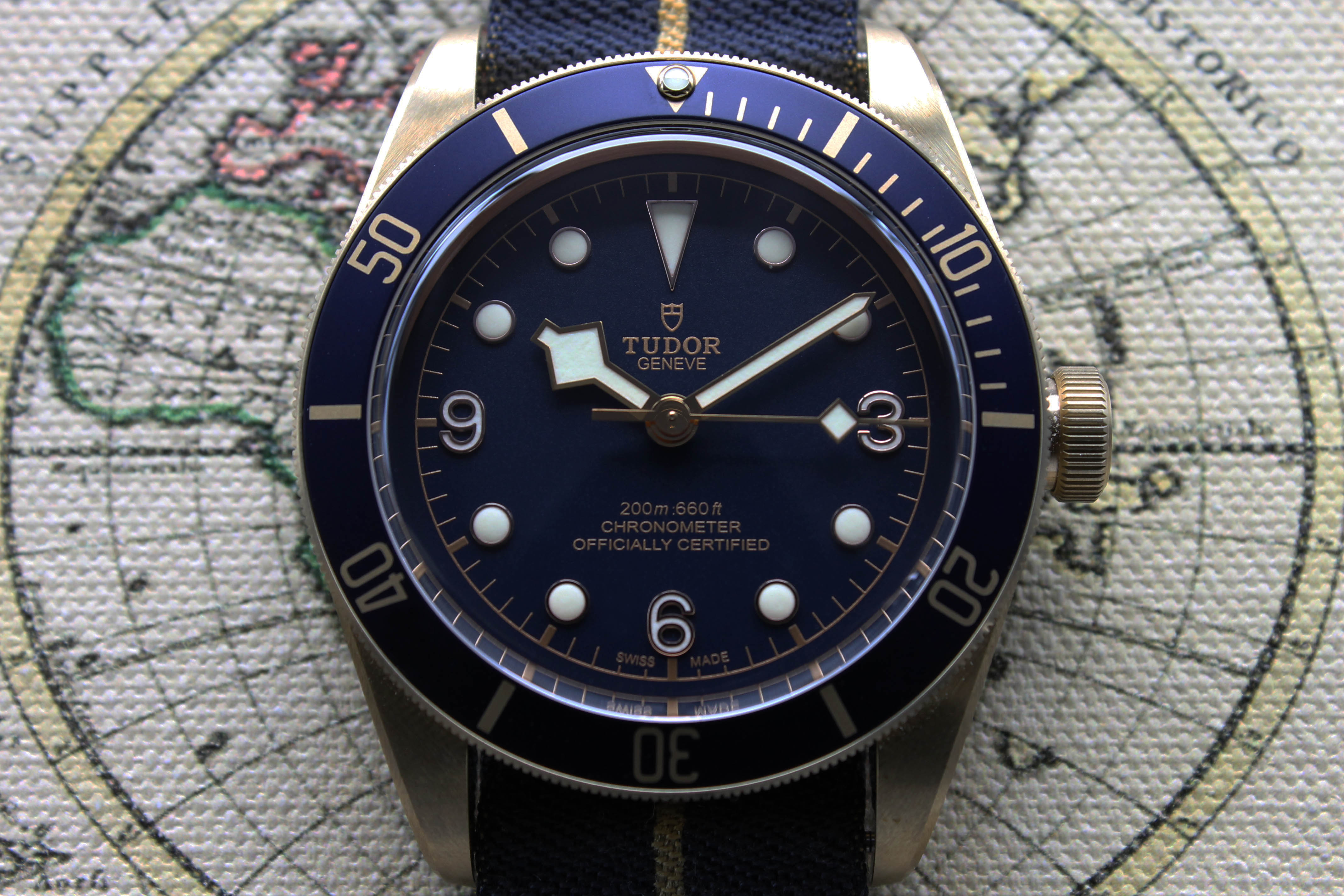 Tudor Black Bay Bronze Bucherer Ref. 79250BB Year 2017 (Full Set)