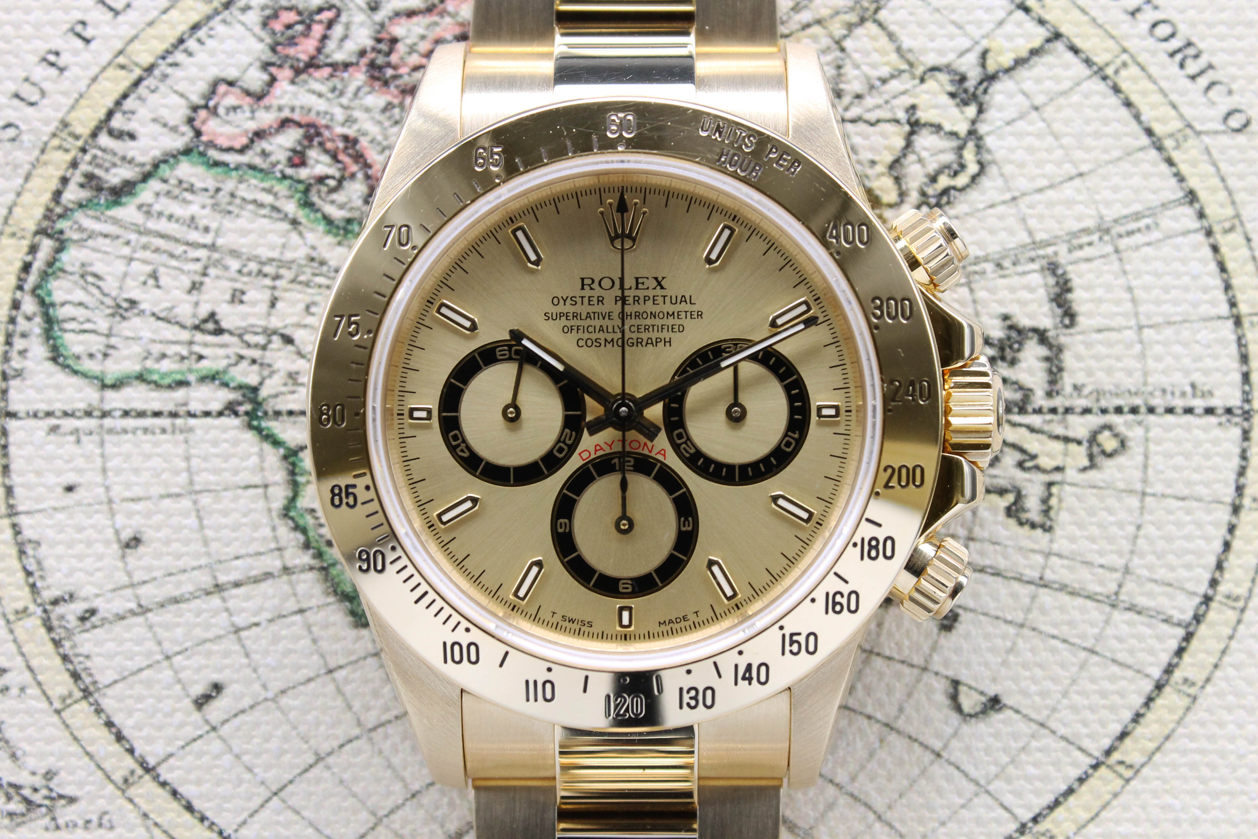 1994 Rolex Daytona Zenith 18K Ref. 16528