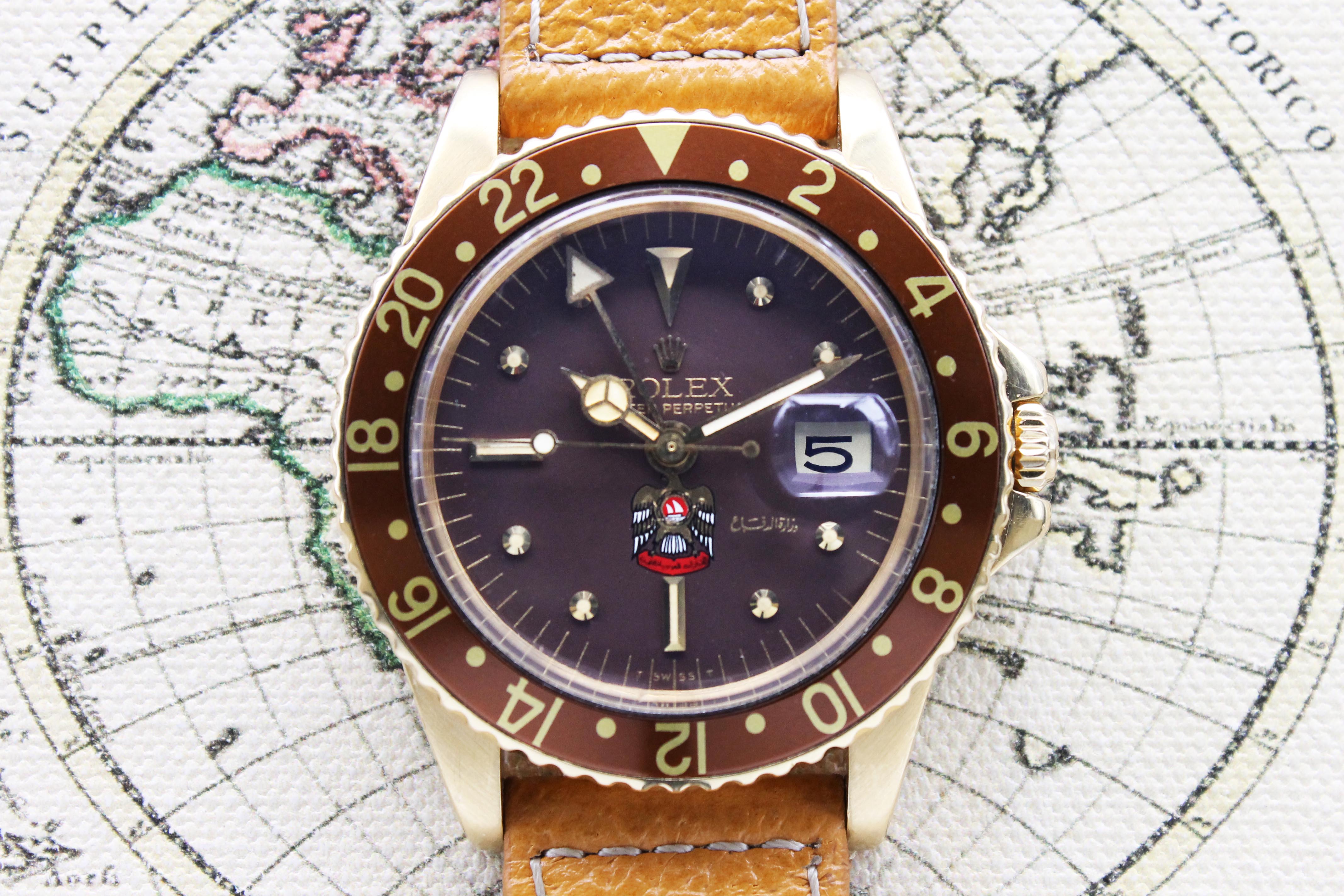 1974 Rolex GMT Master UAE Ref. 1675 - Price on Request