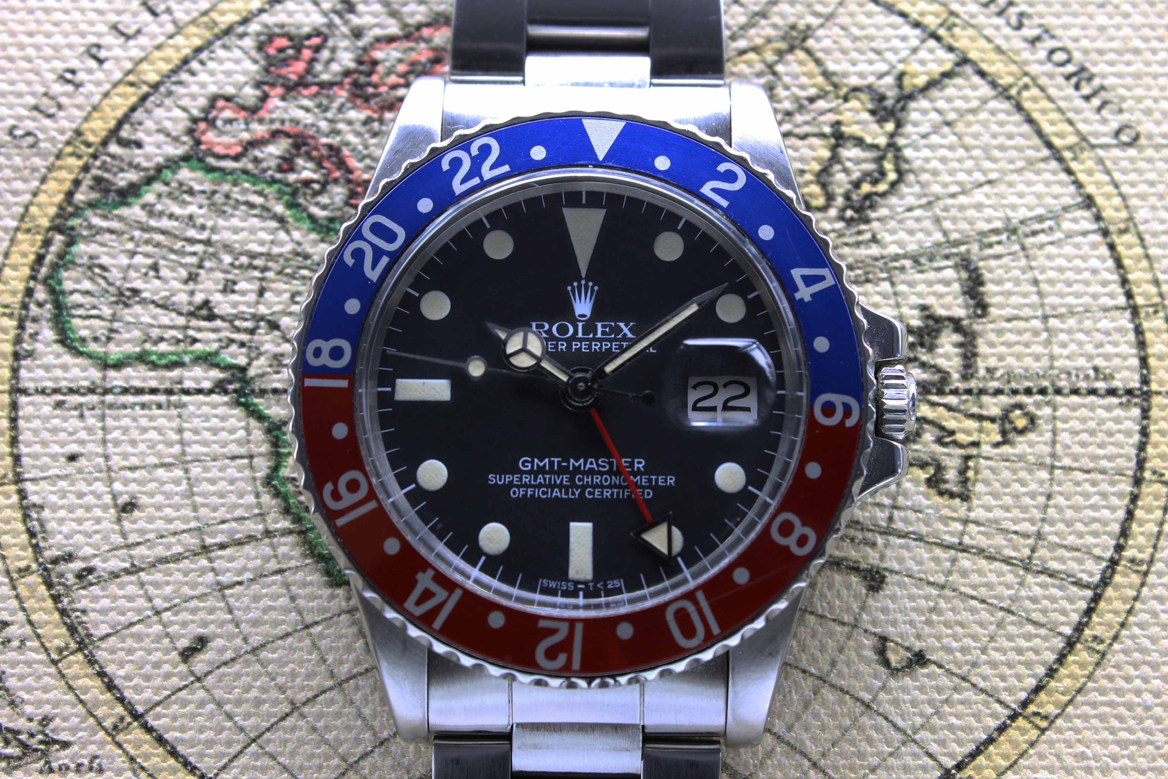 Rolex GMT Master Ref. 1675 Year 1977