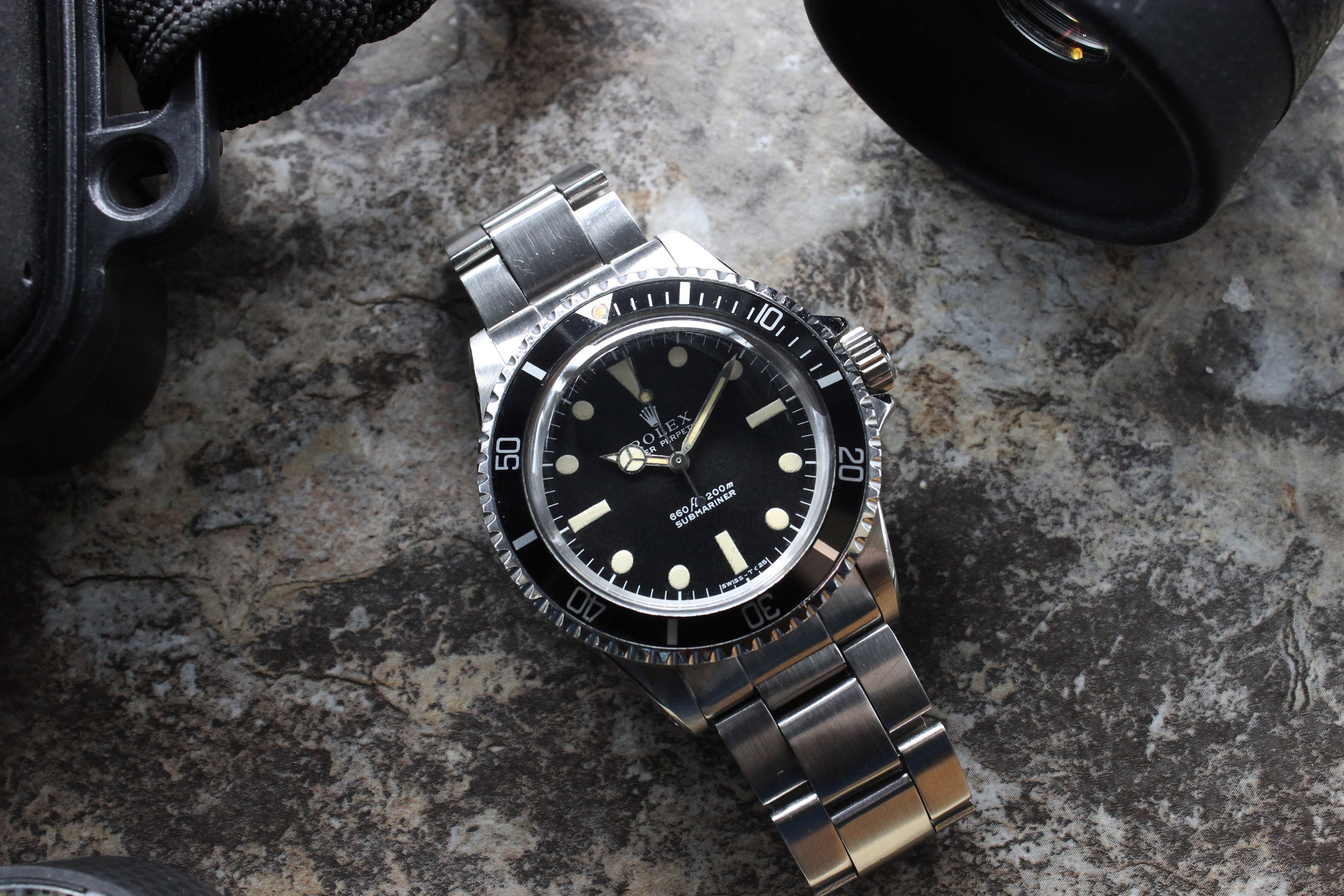 1971 Rolex Submariner Serif Dial Ref. 5513