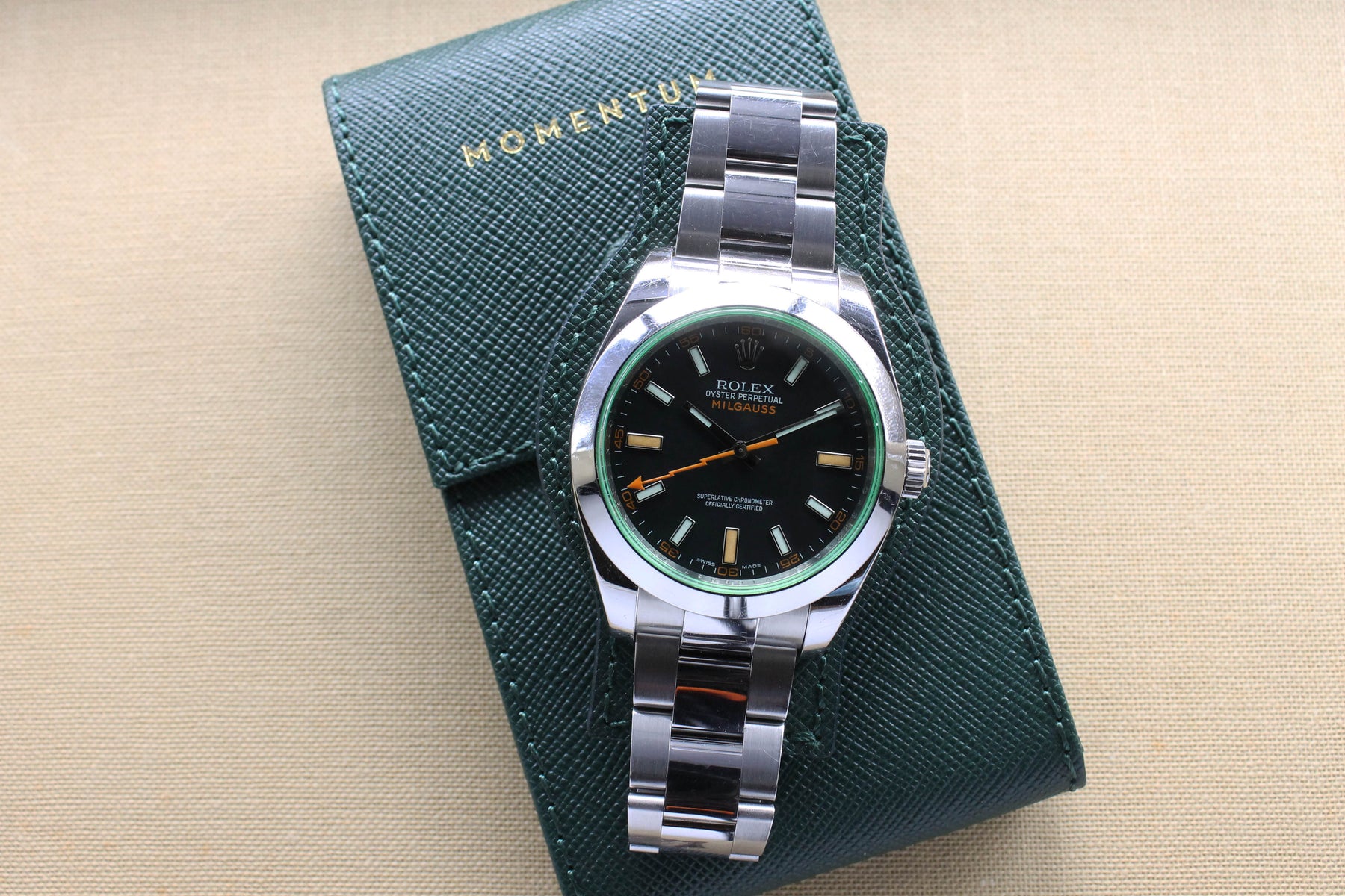 2009 Rolex Milgauss Ref. 11600GV (Box & Papers)