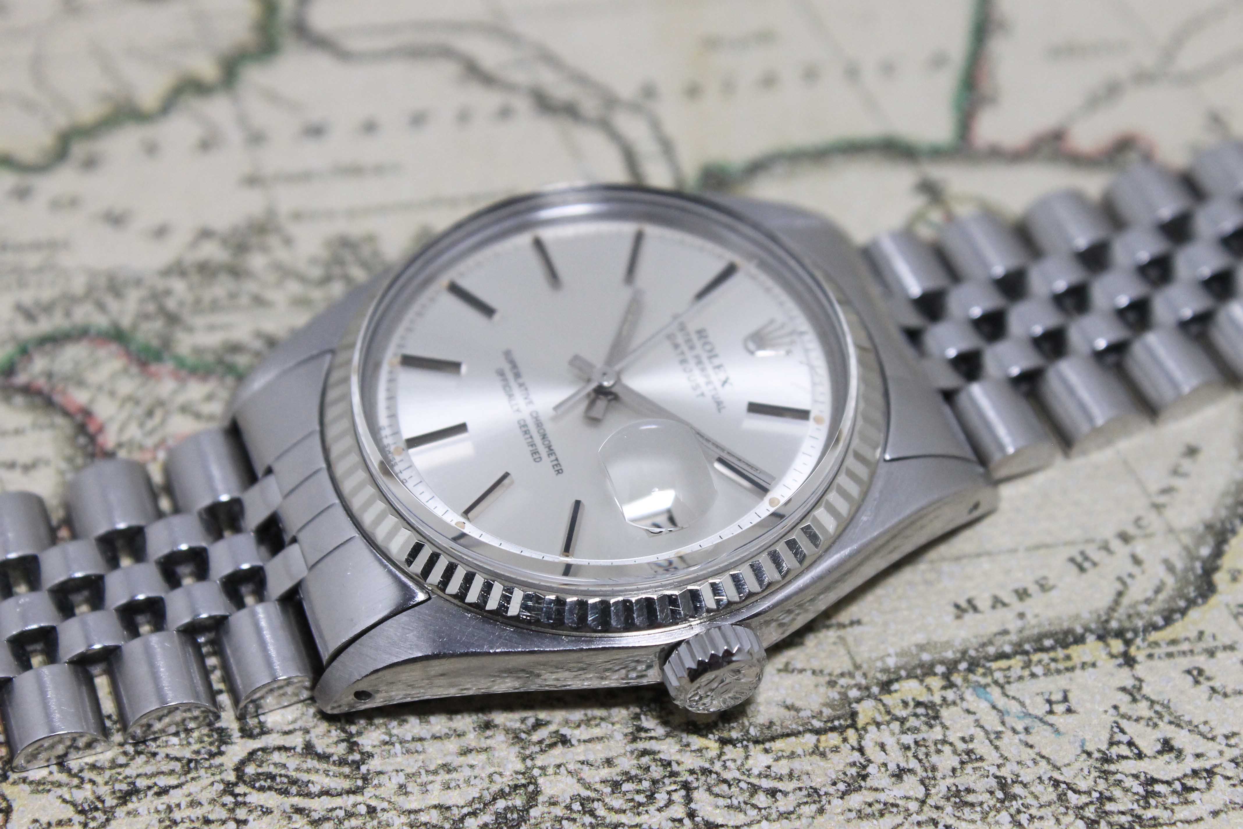 1978 Rolex Datejust Sliver Dial Ref. 1601