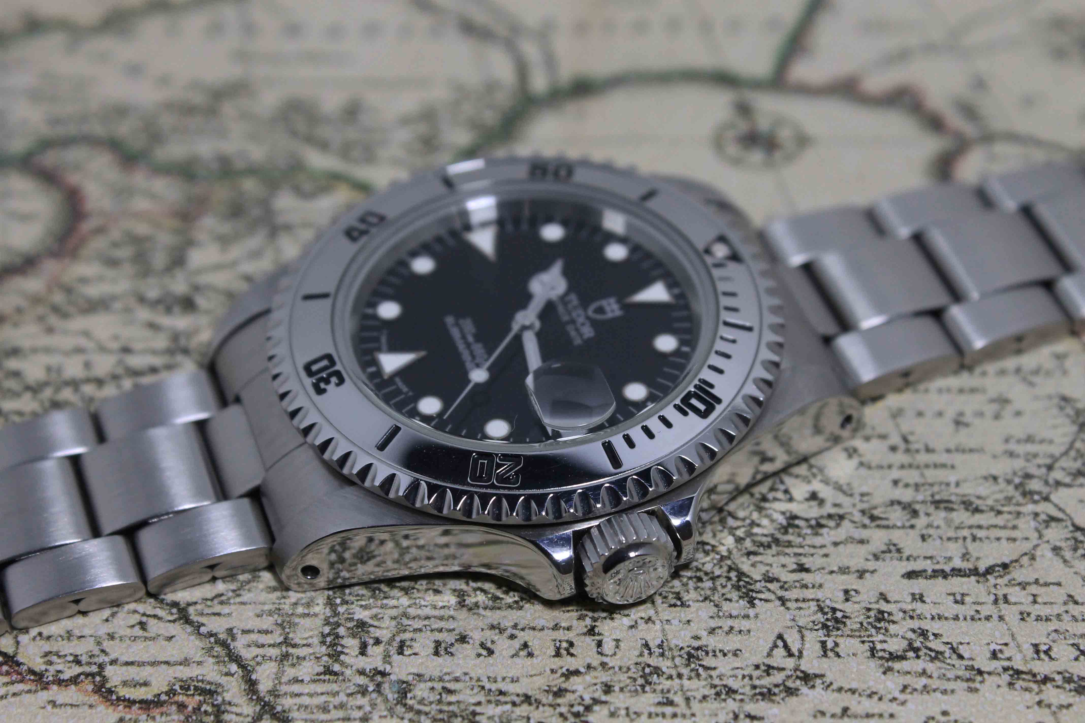 1997 Tudor Submariner 'Rare Steel bezel' Ref.  79190 (Full Set)