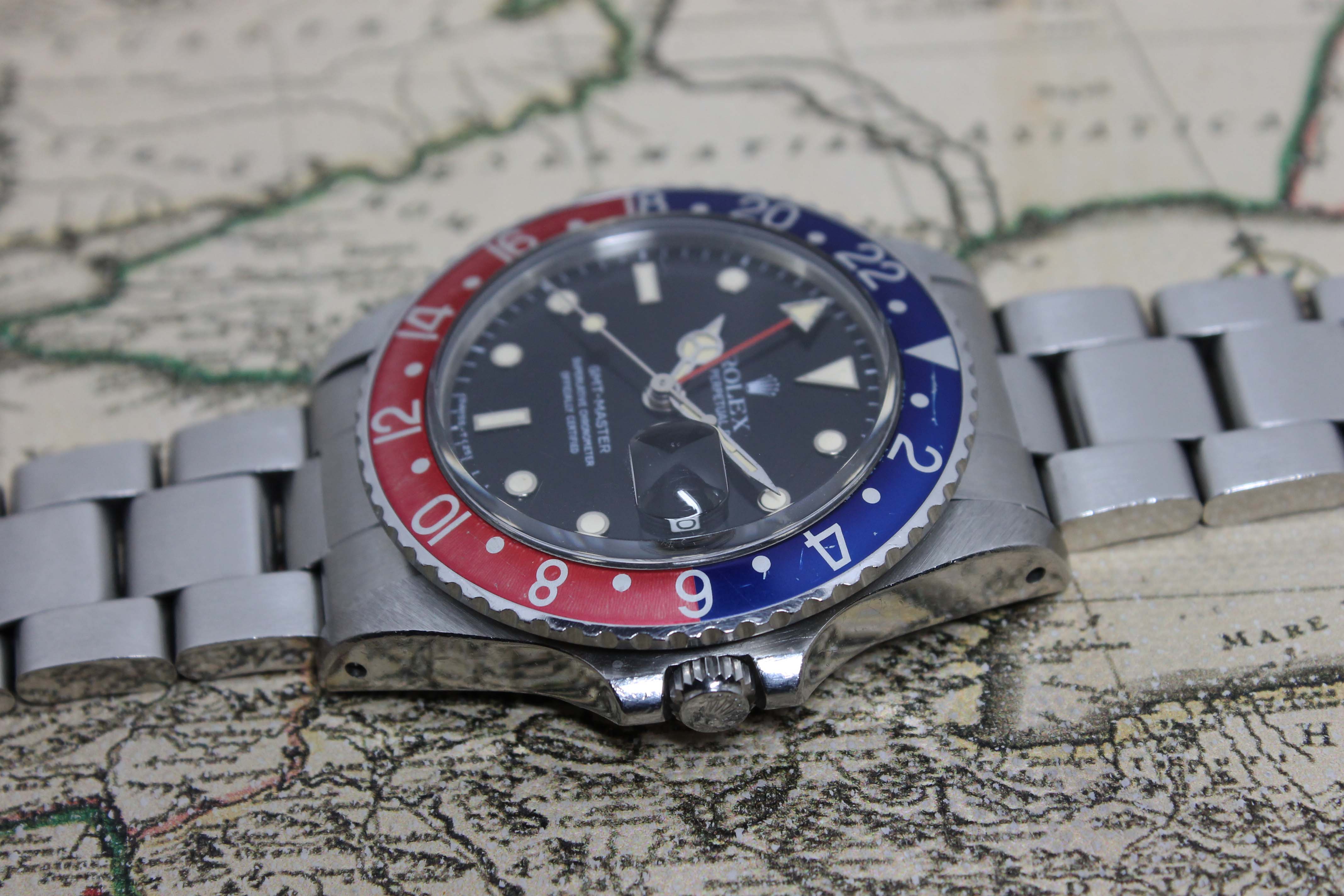 Rolex GMT Master Ref. 16750 Year 1985 'Unpolished' (Full Set)