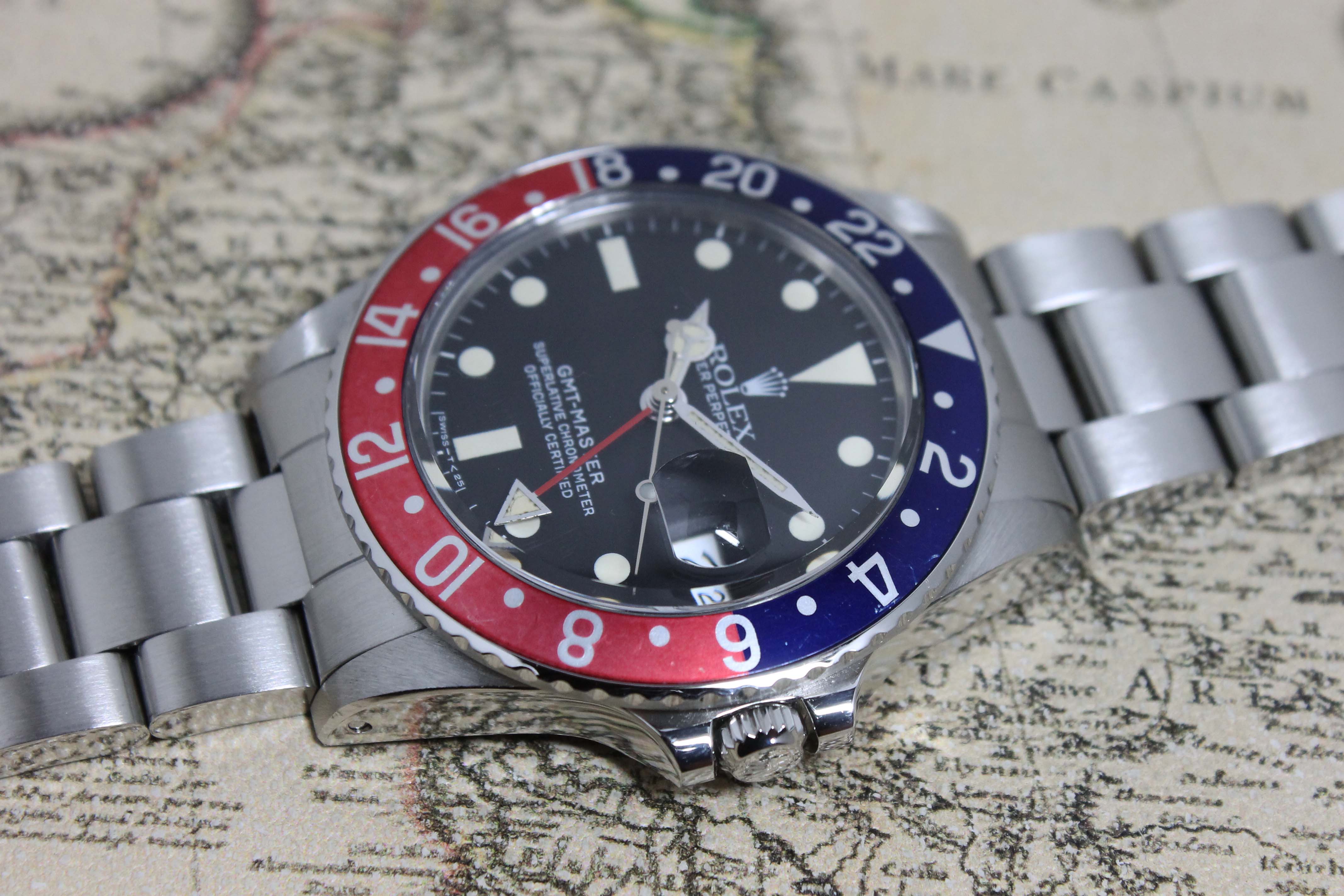 1984 Rolex GMT Master Matte Ref. 16750 (Full Set)