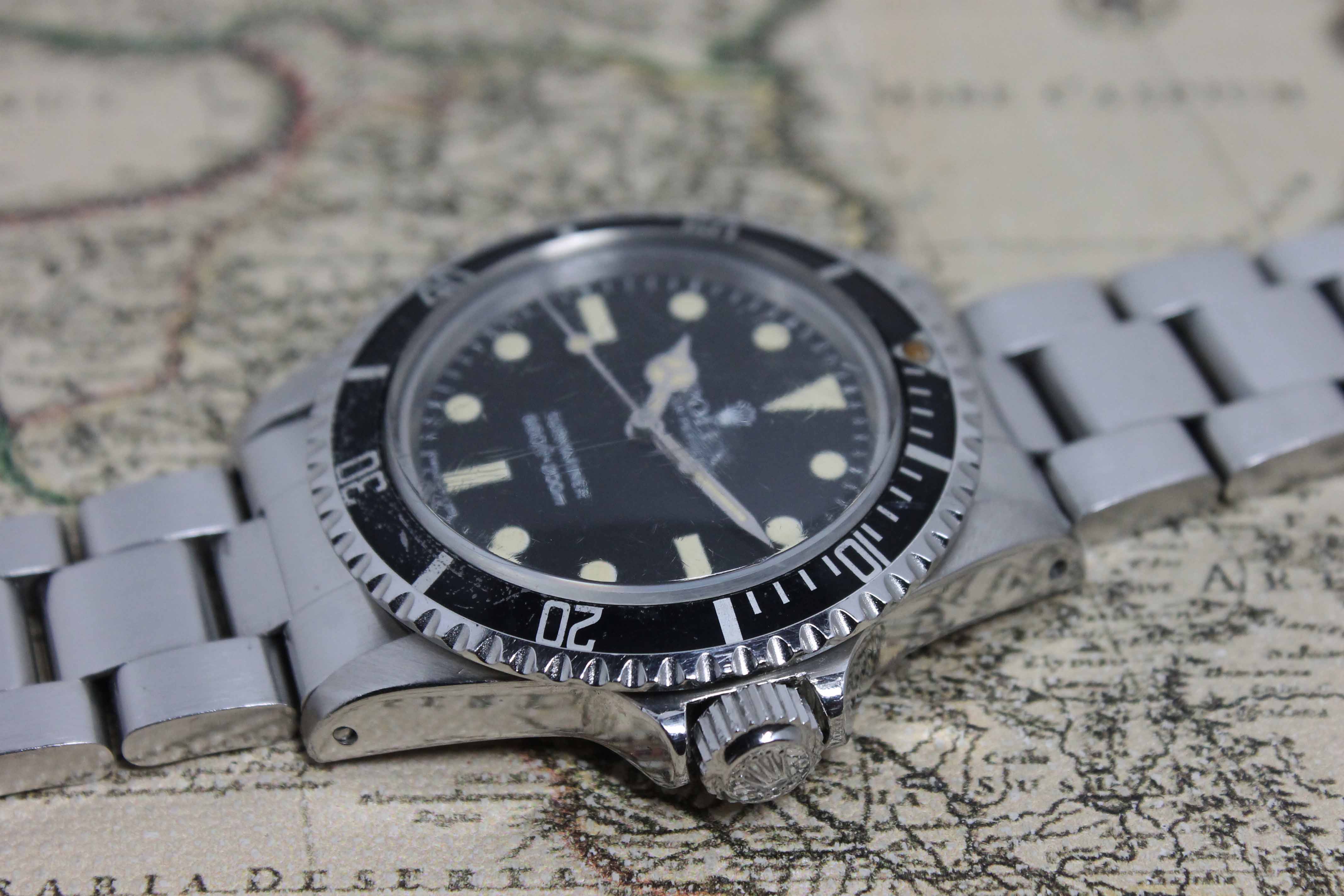 1982 Rolex Submariner Maxi MK4 Ref. 5513 (Full Set)