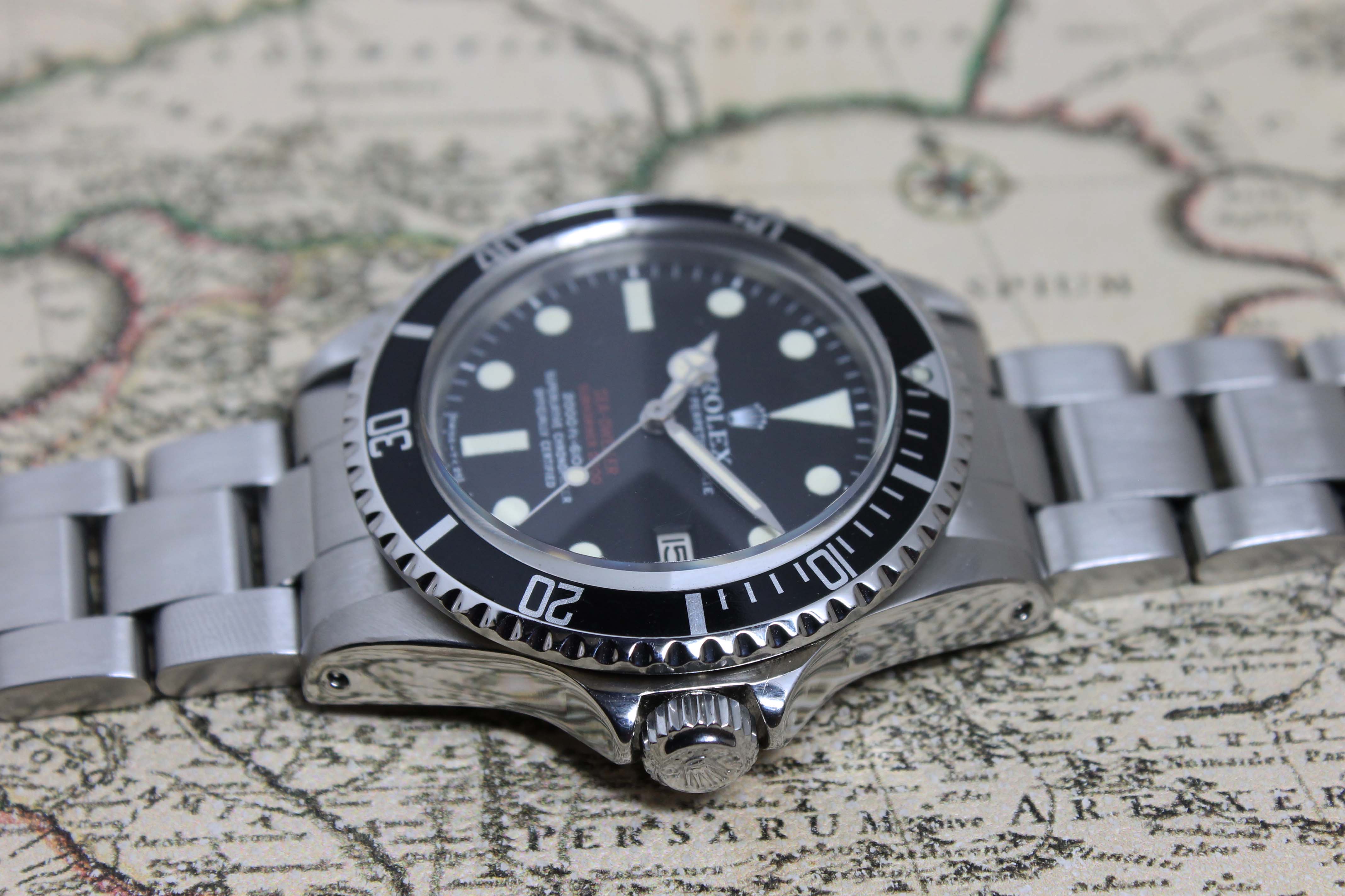 1974 Rolex Double Red Sea Dweller MK3 Ref. 1665 (Full Set)