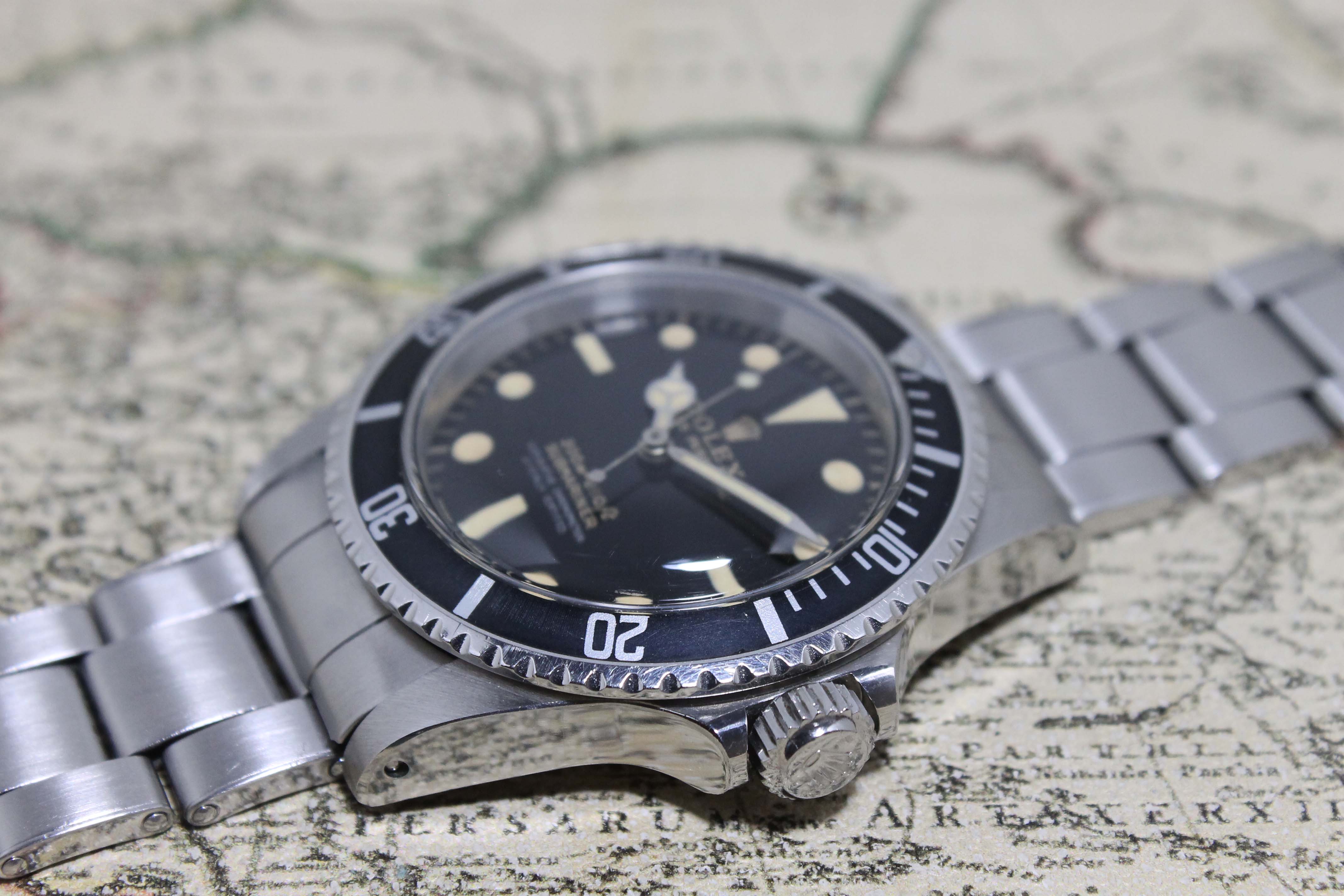 1966 Rolex Submariner Gilt Four Liner Dial Ref. 5512