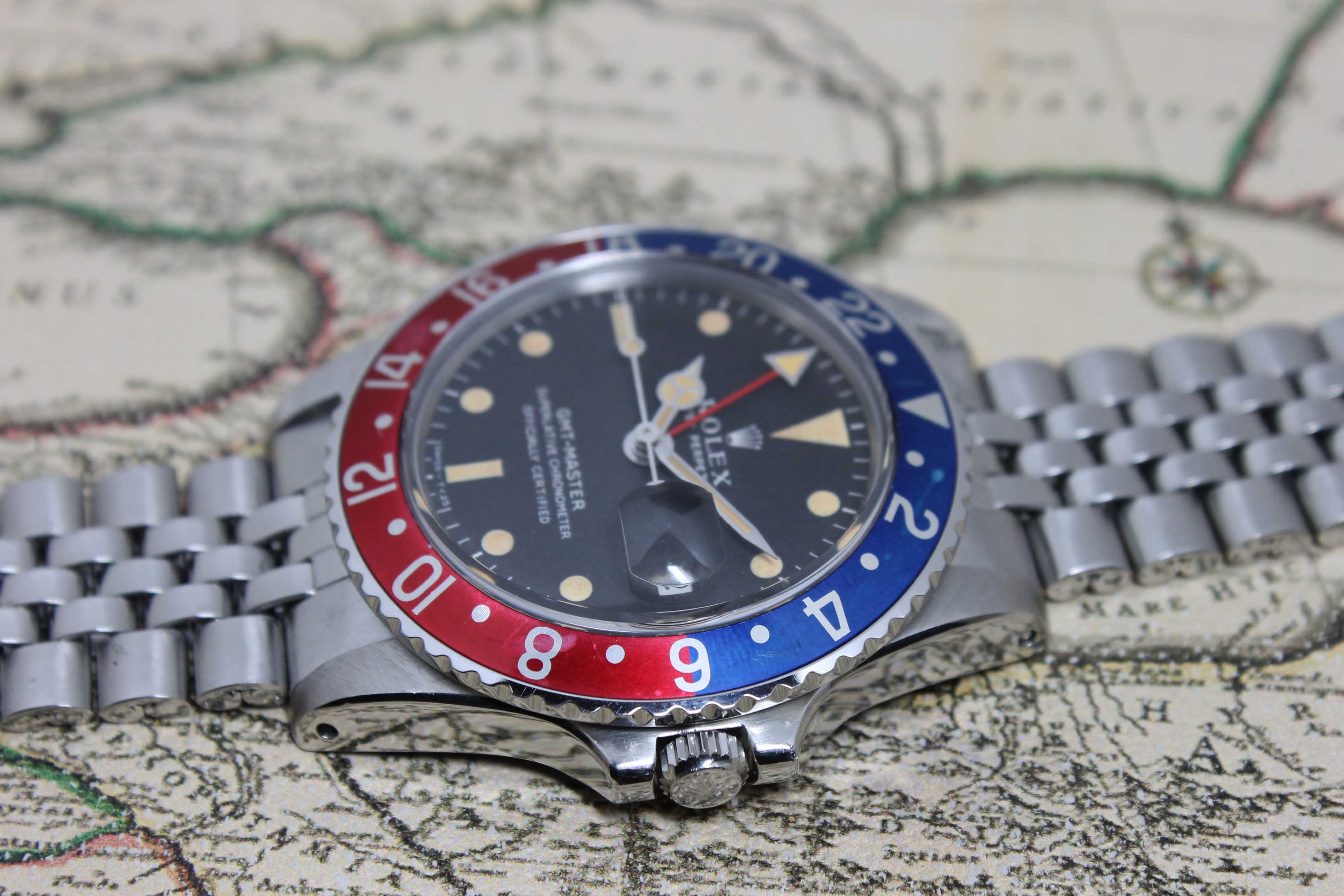 Rolex GMT Master MK1 Ref. 1675 Year 1971 (Full Set)