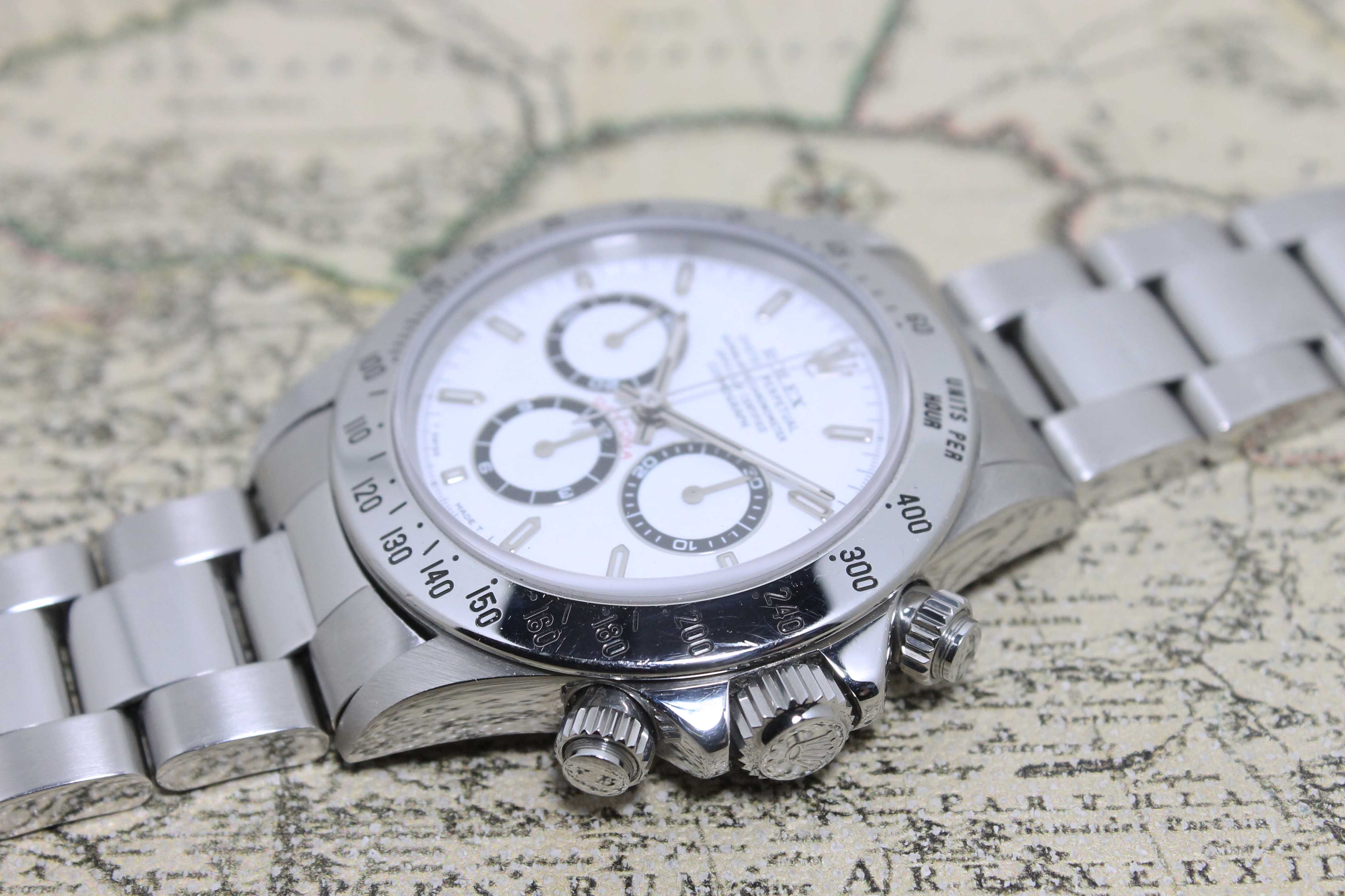 1996 Rolex Daytona White Tritium Dial Ref.16520 (Full Set)