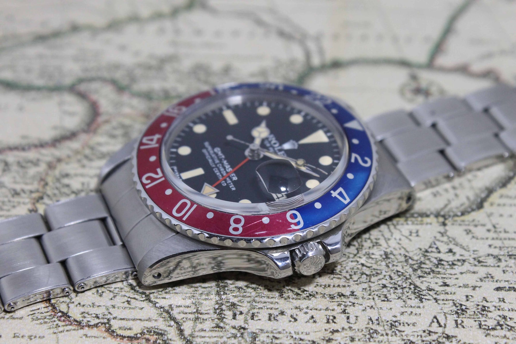 1978 Rolex GMT Master MK5 Maxi Dial Ref. 1675