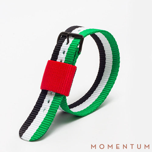 Nato Strap UAE Flag - Momentum Dubai