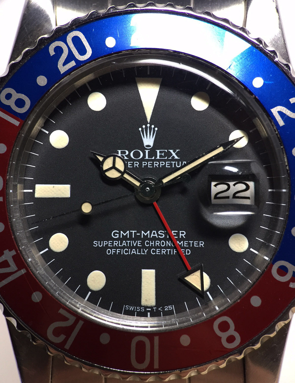 Rolex GMT Master Ref. 1675 Year 1977