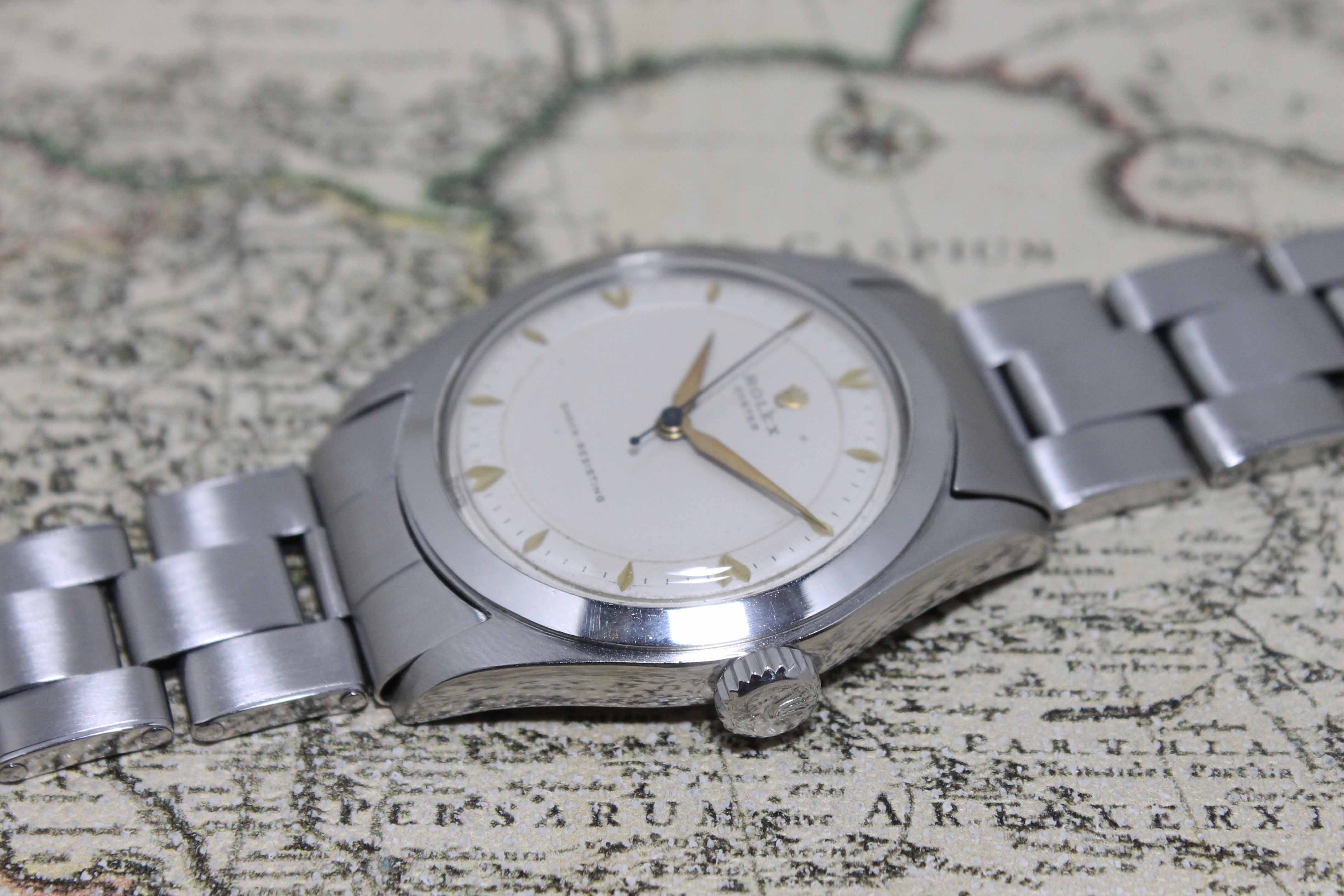 1953 Rolex Heart Index Dial Ref. 6082