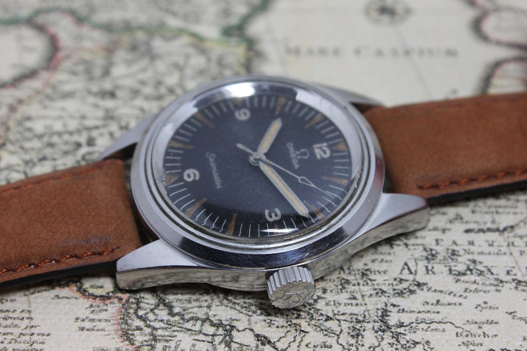 1963 Omega Railmaster Pakistan Air Force Ref. 135.004-63 (with Extract from Archives)