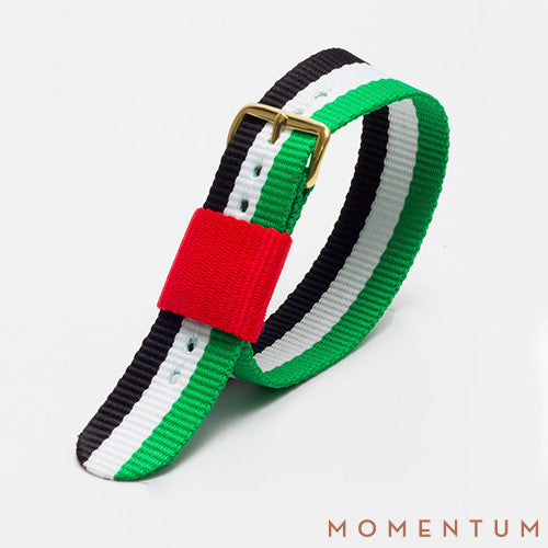 Nato Strap UAE Flag - Momentum Dubai