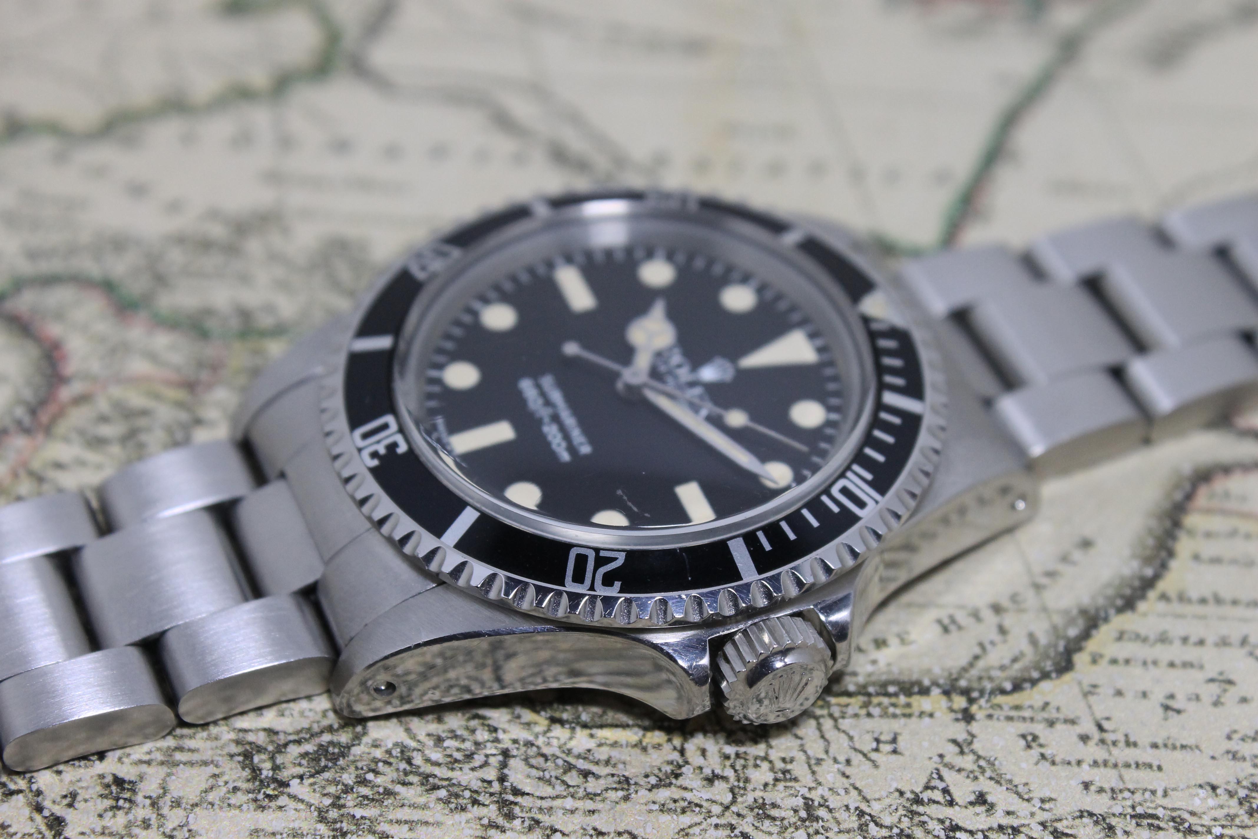 1981 Rolex Submariner Maxi MK4 Unpolished Ref. 5513