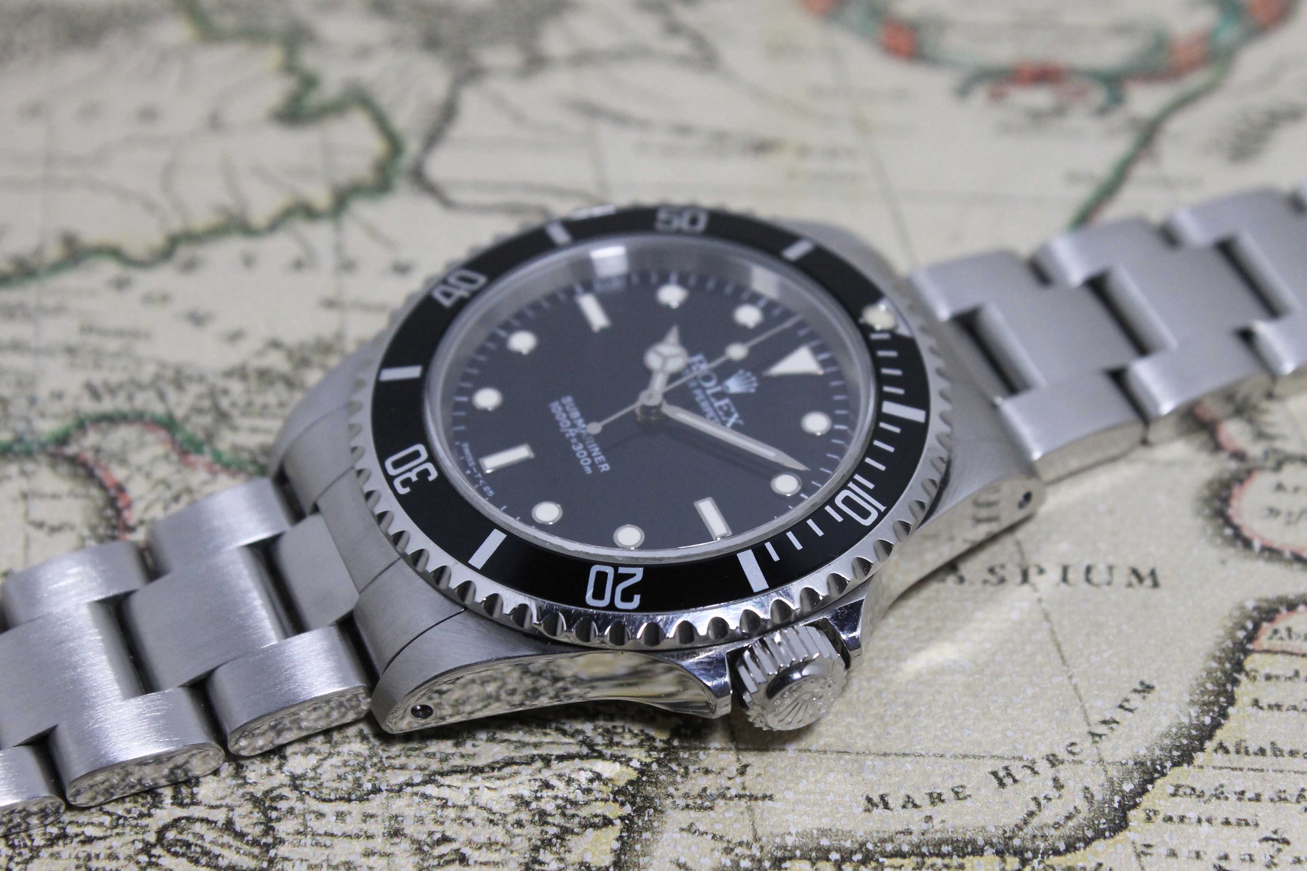 1997 Rolex Submariner No Date Tritium Dial Ref. 14060