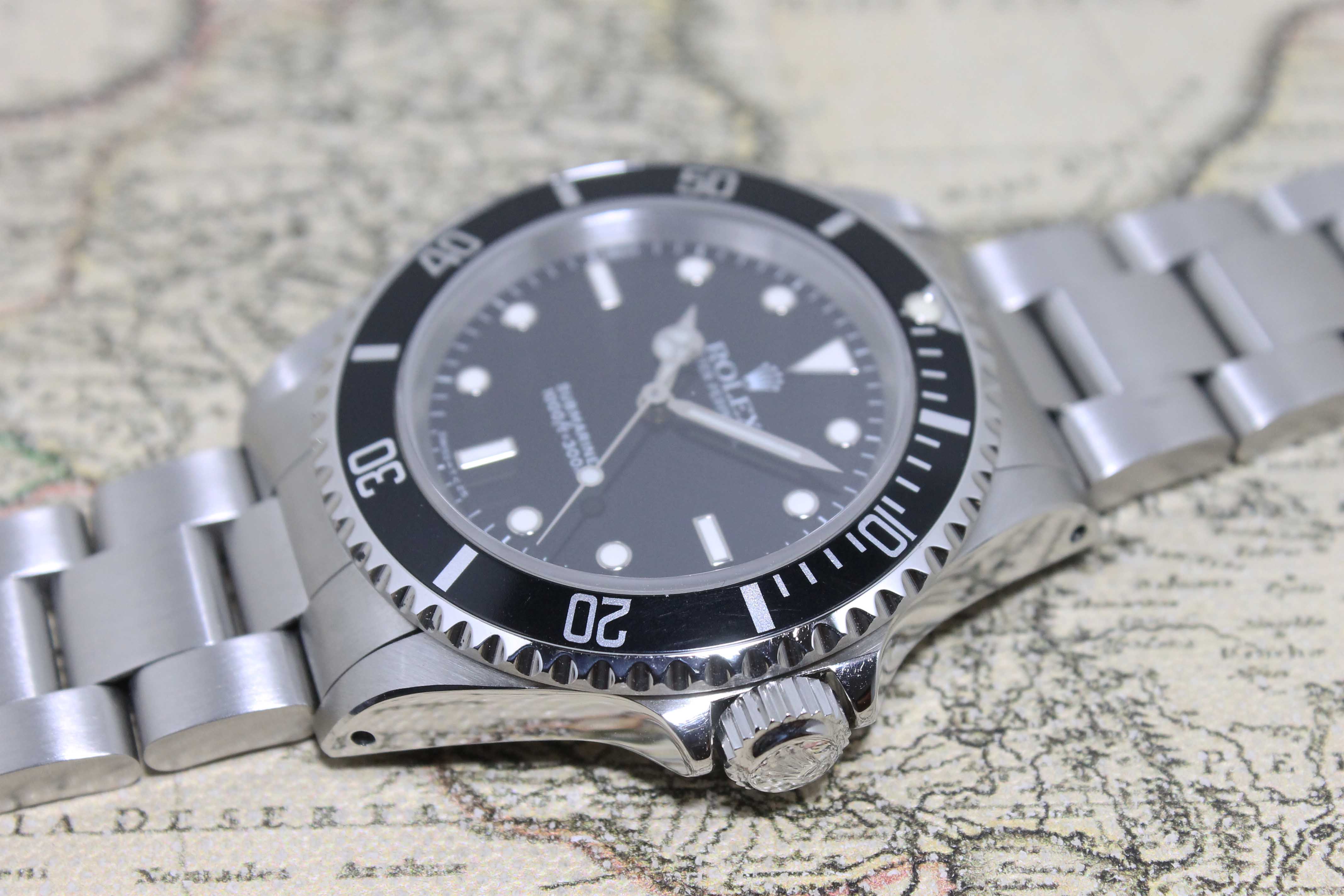 1993 Rolex Submariner Tritium Dial Ref. 14060 (with Box & Papers)