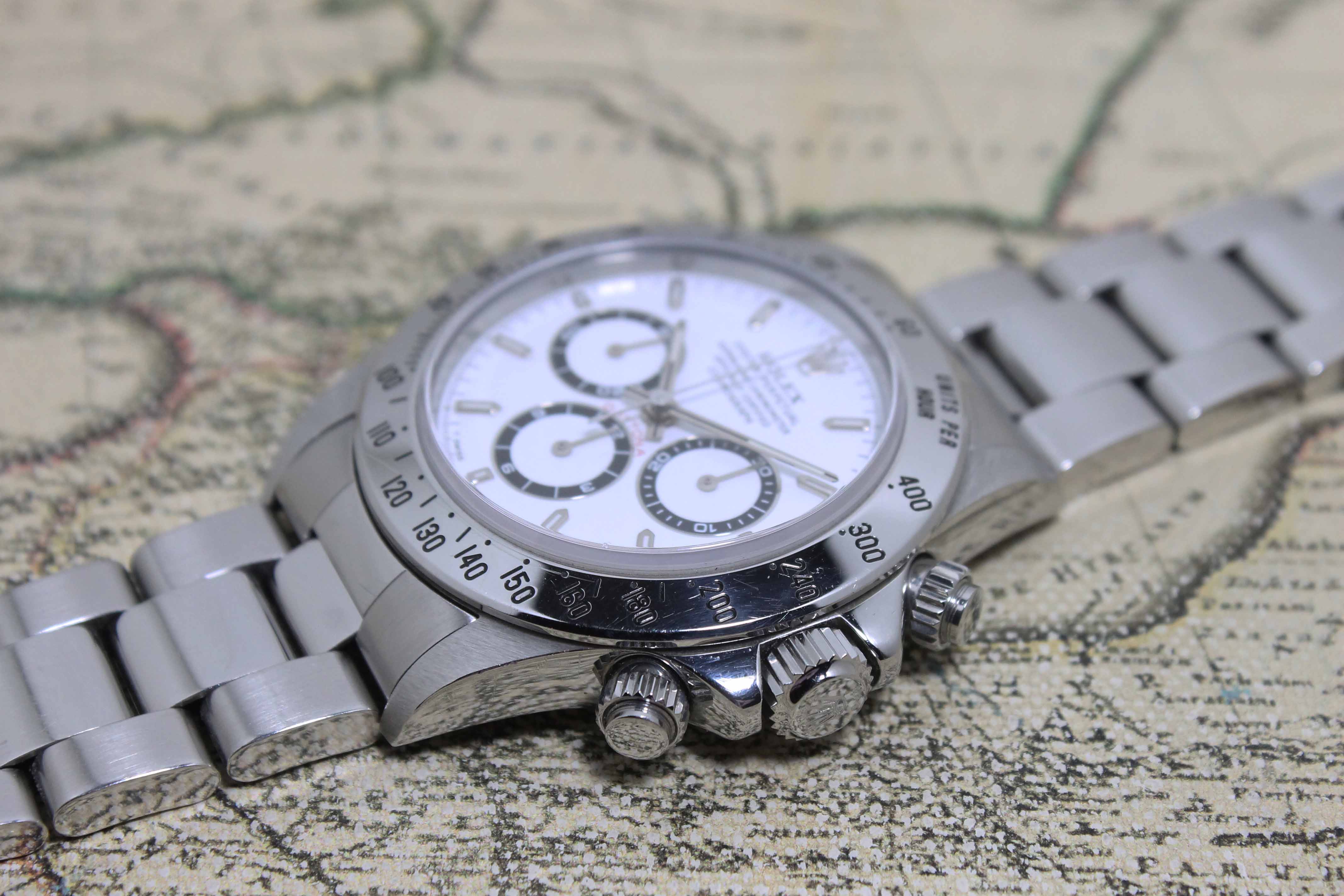 1997 Rolex Daytona White Tritium Dial Ref. 16520  (Full Set)