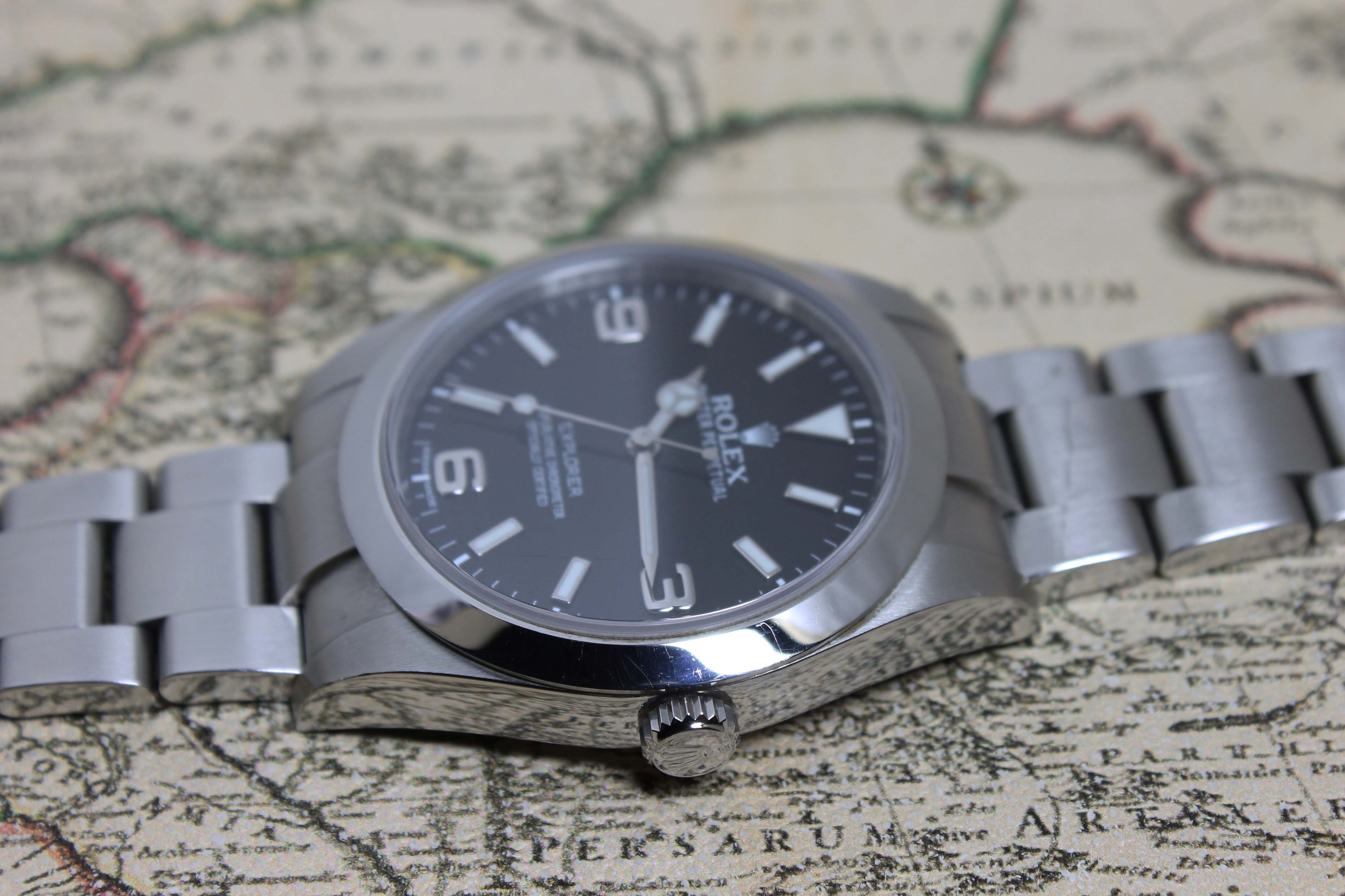 2012 Rolex Explorer I Ref. 214270 (Full Set)