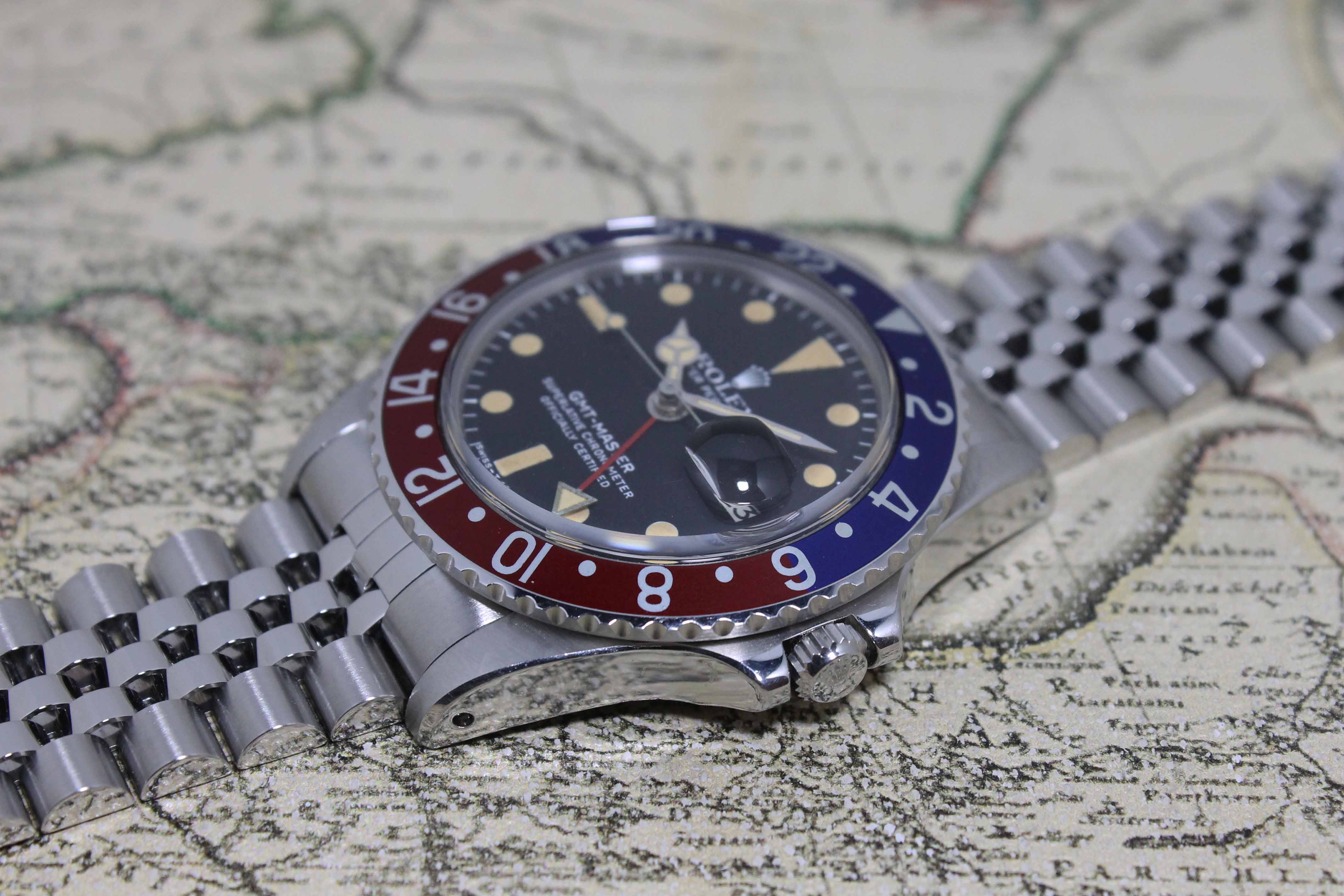 1978 Rolex GMT Master MK5 Maxi Near NOS Ref. 1675