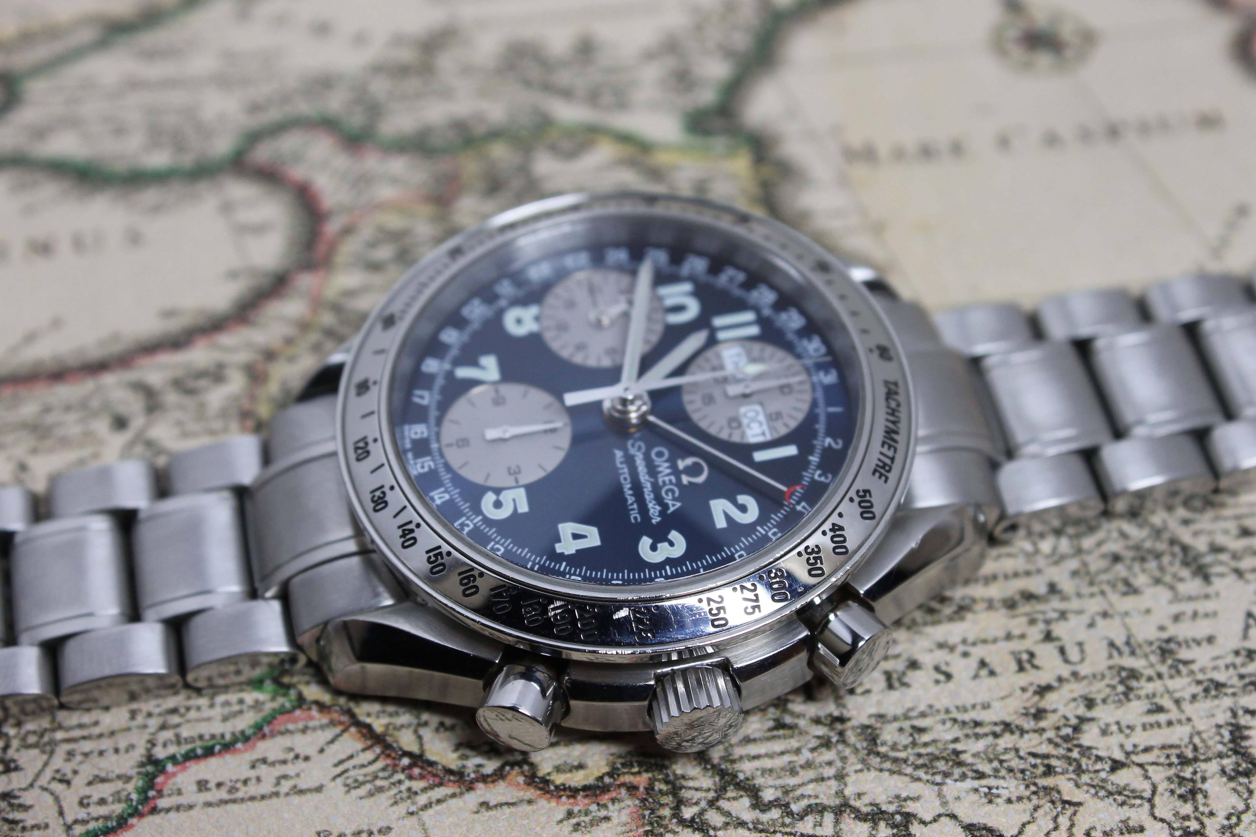 Omega Speedmaster Triple Calendar Japan Edition Ref. 35238100 Year 2005