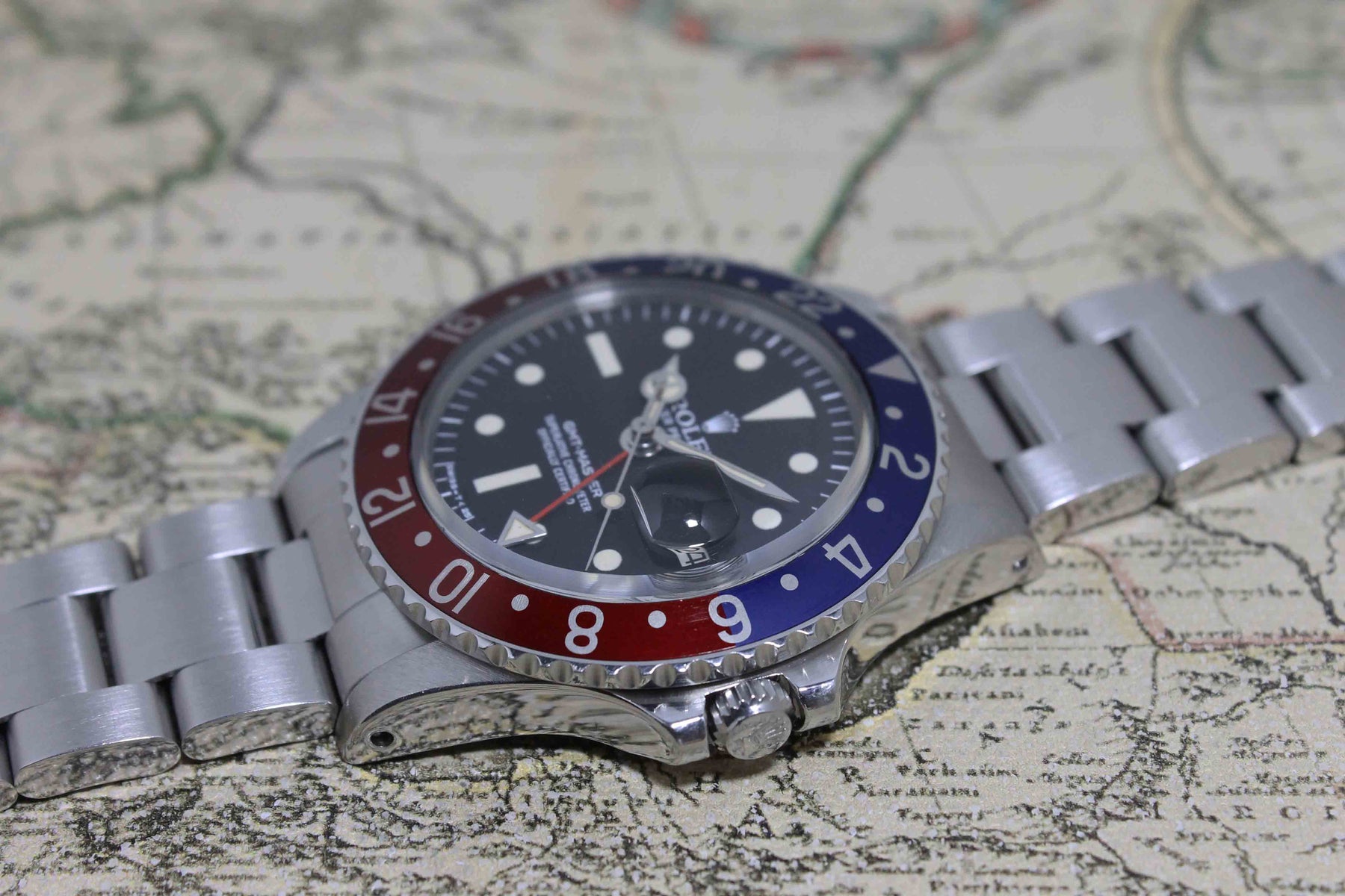 1978 Rolex GMT Master Radial Dial Ref.  1675 (with RSC Papers)