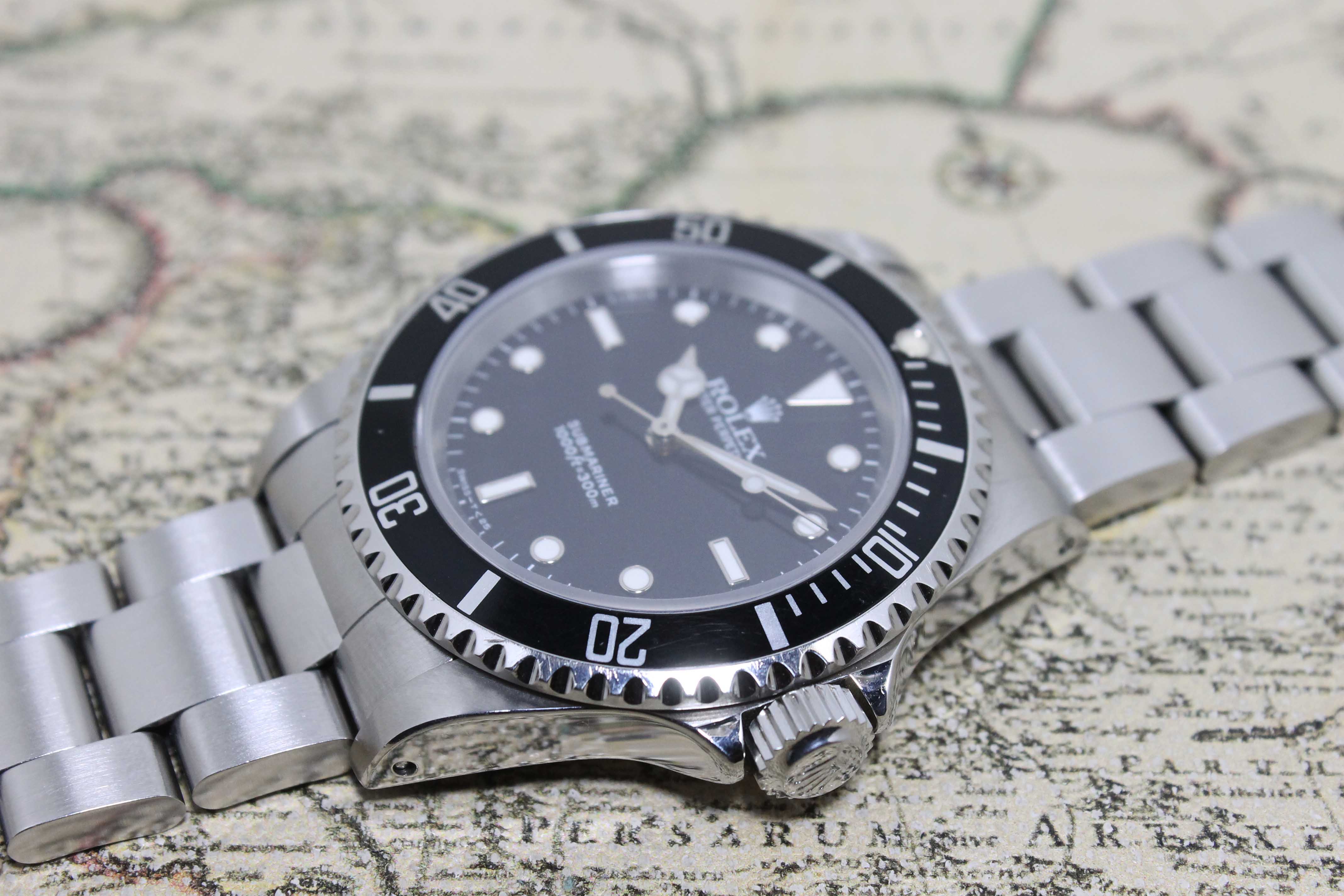 1991 Rolex Submariner Tritium Dial Ref. 14060 (with Papers)