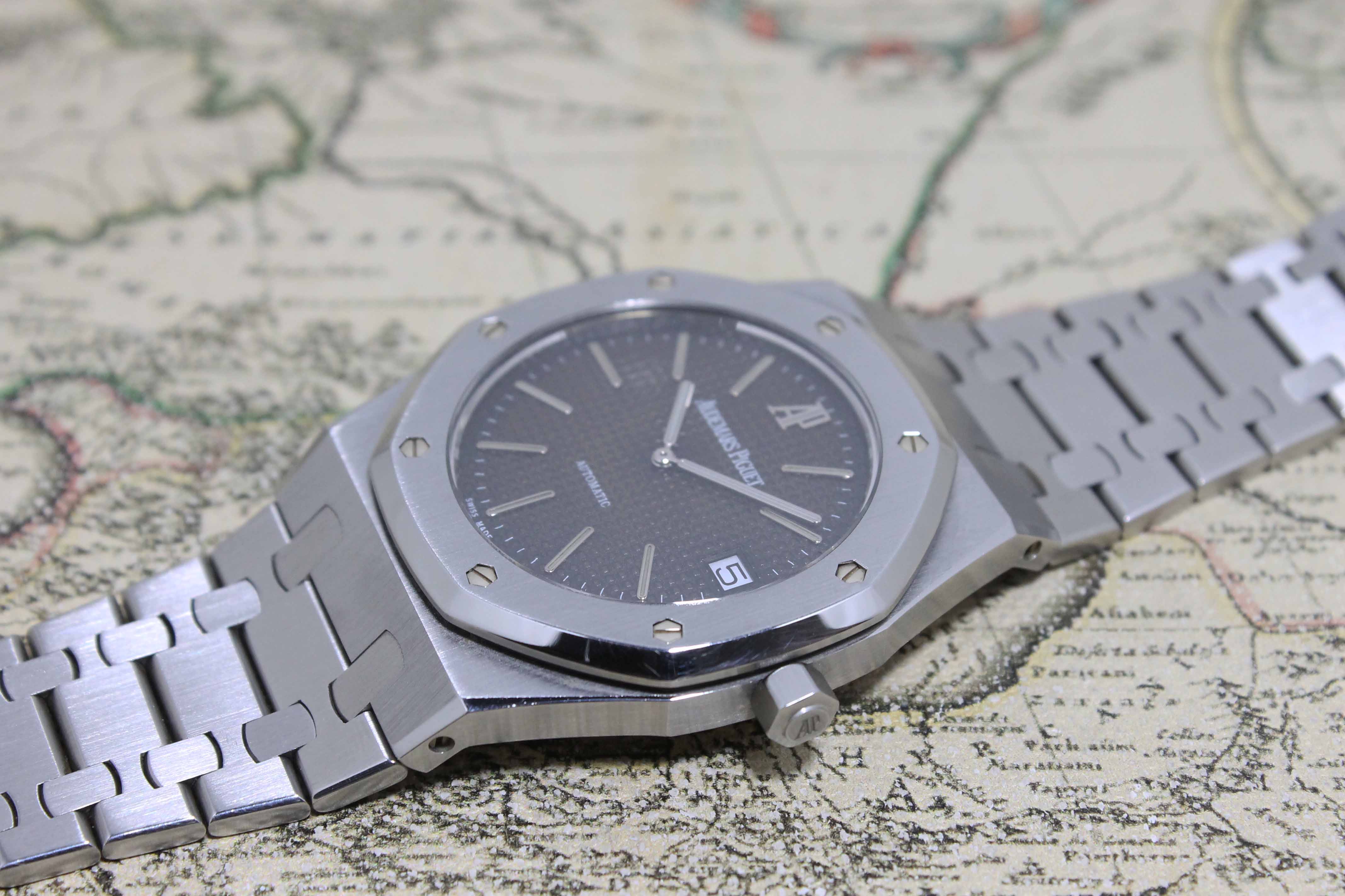 1995 Audemars Piguet Royal Oak Jubilee Tropical 39mm Ref. 14802ST (with Box & Extract from Archive 2020)