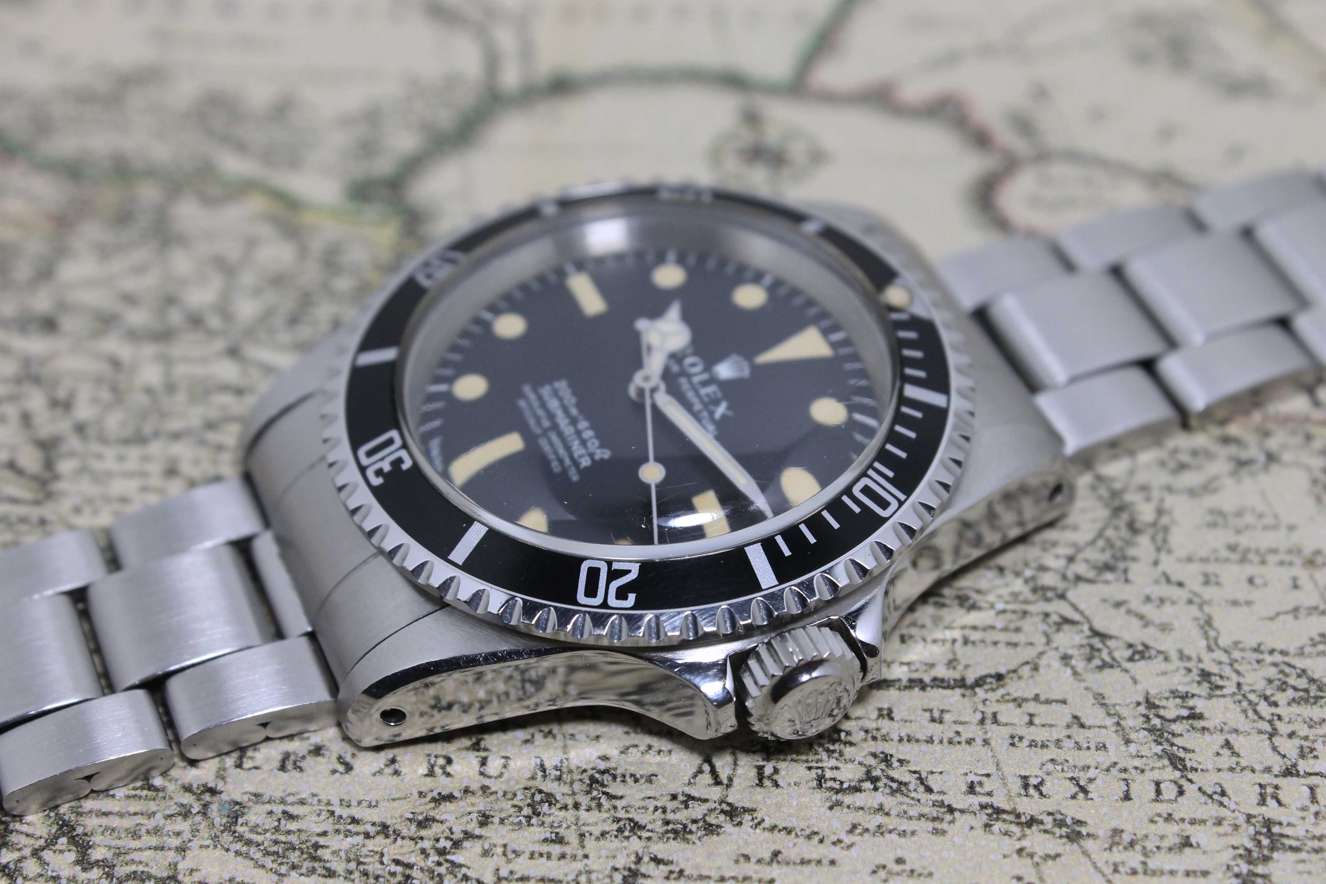 1968 Rolex Submariner Meters First Unpolished and Mint Ref. 5512