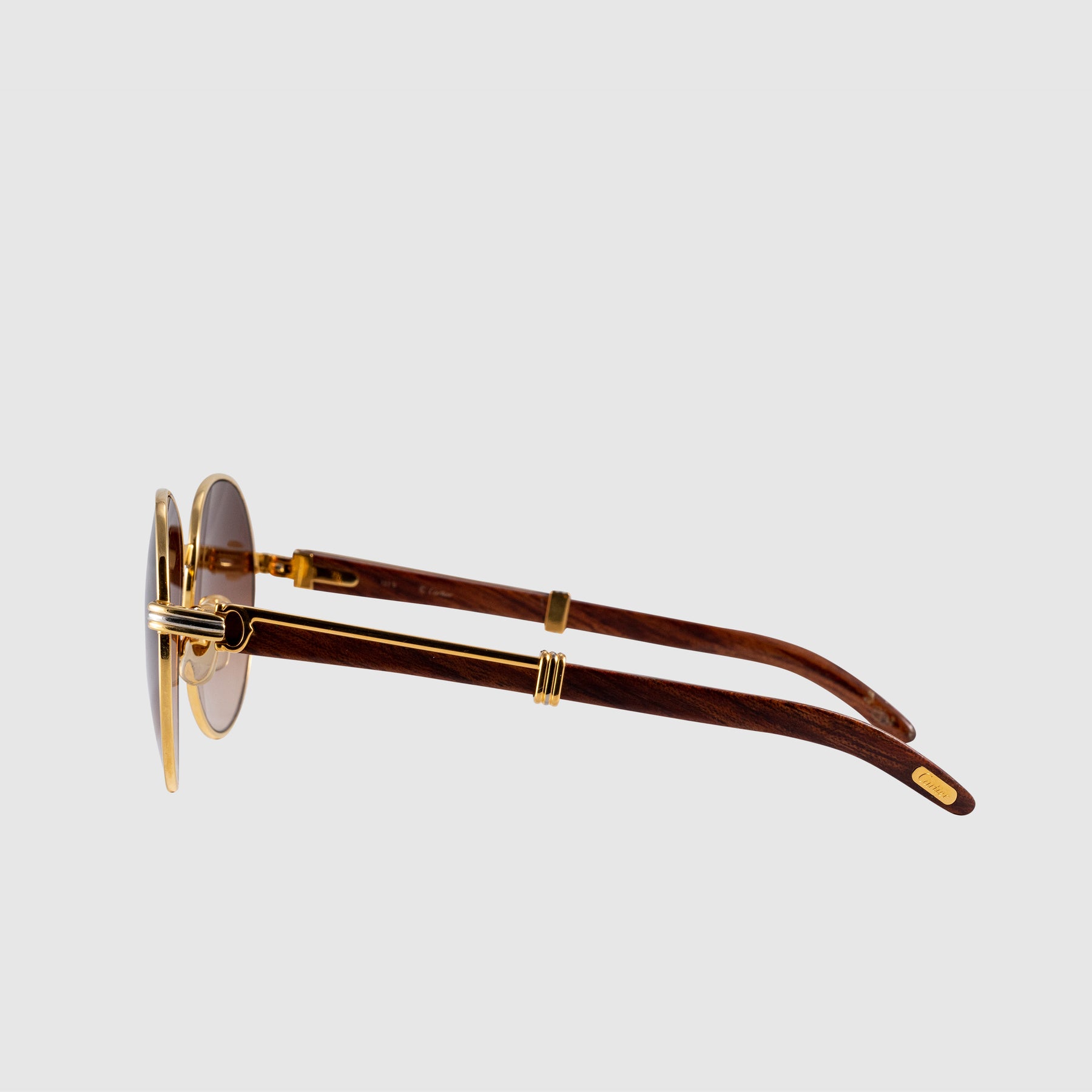 Vintage Cartier Wood Sunglass