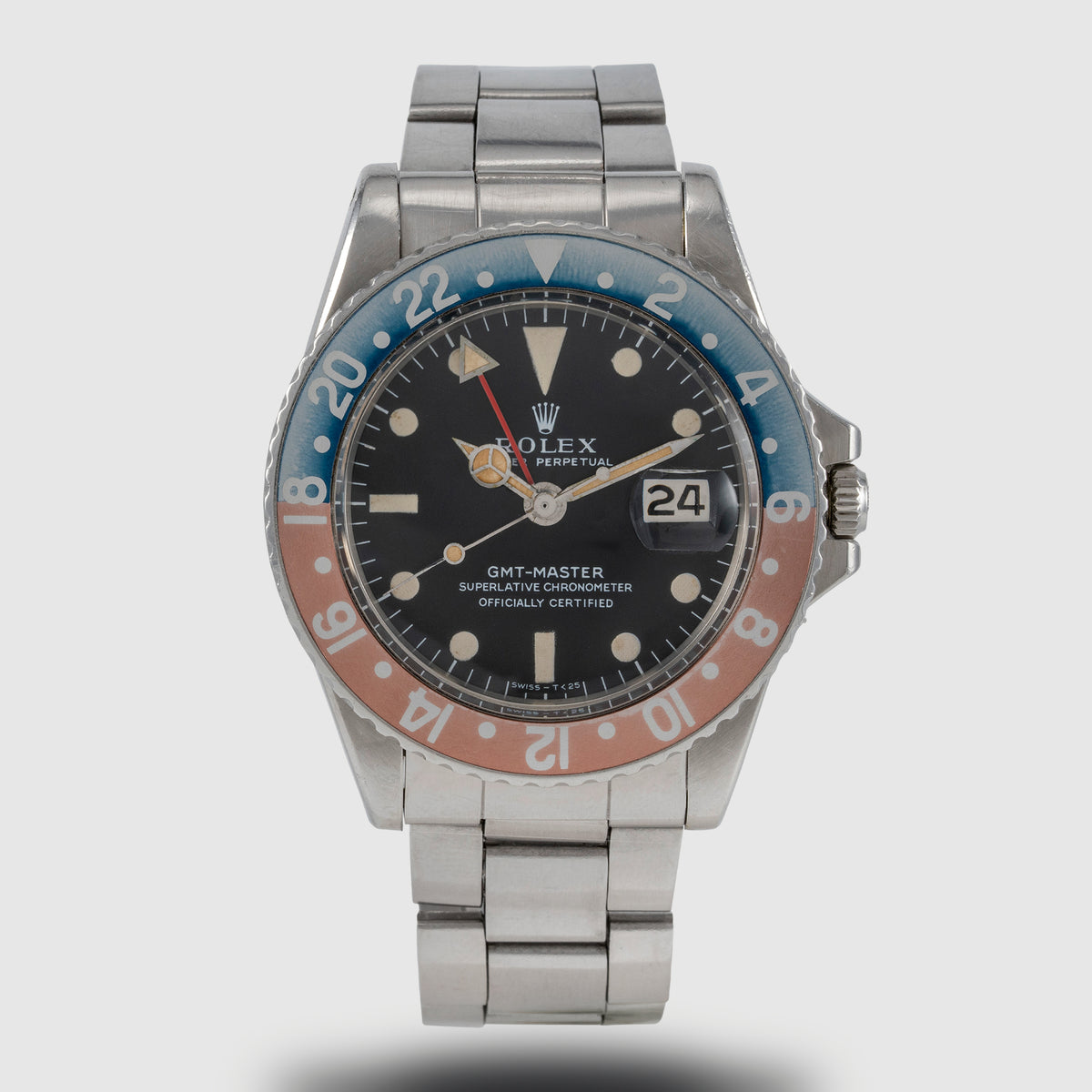1969 Rolex GMT Master MK1 Ref. 1675 (with Box & Papers)