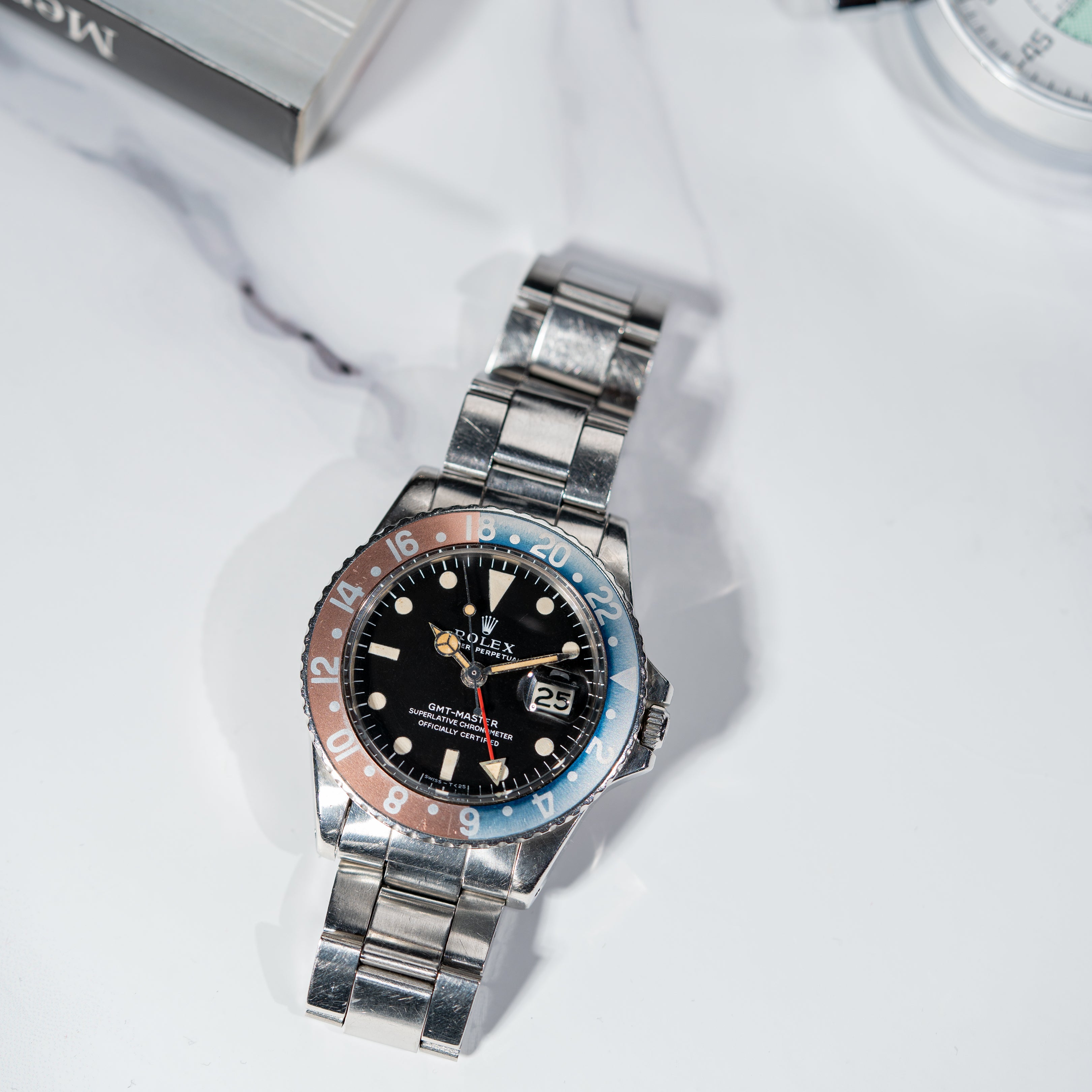 1969 Rolex GMT Master MK1 Ref. 1675 (with Box & Papers)