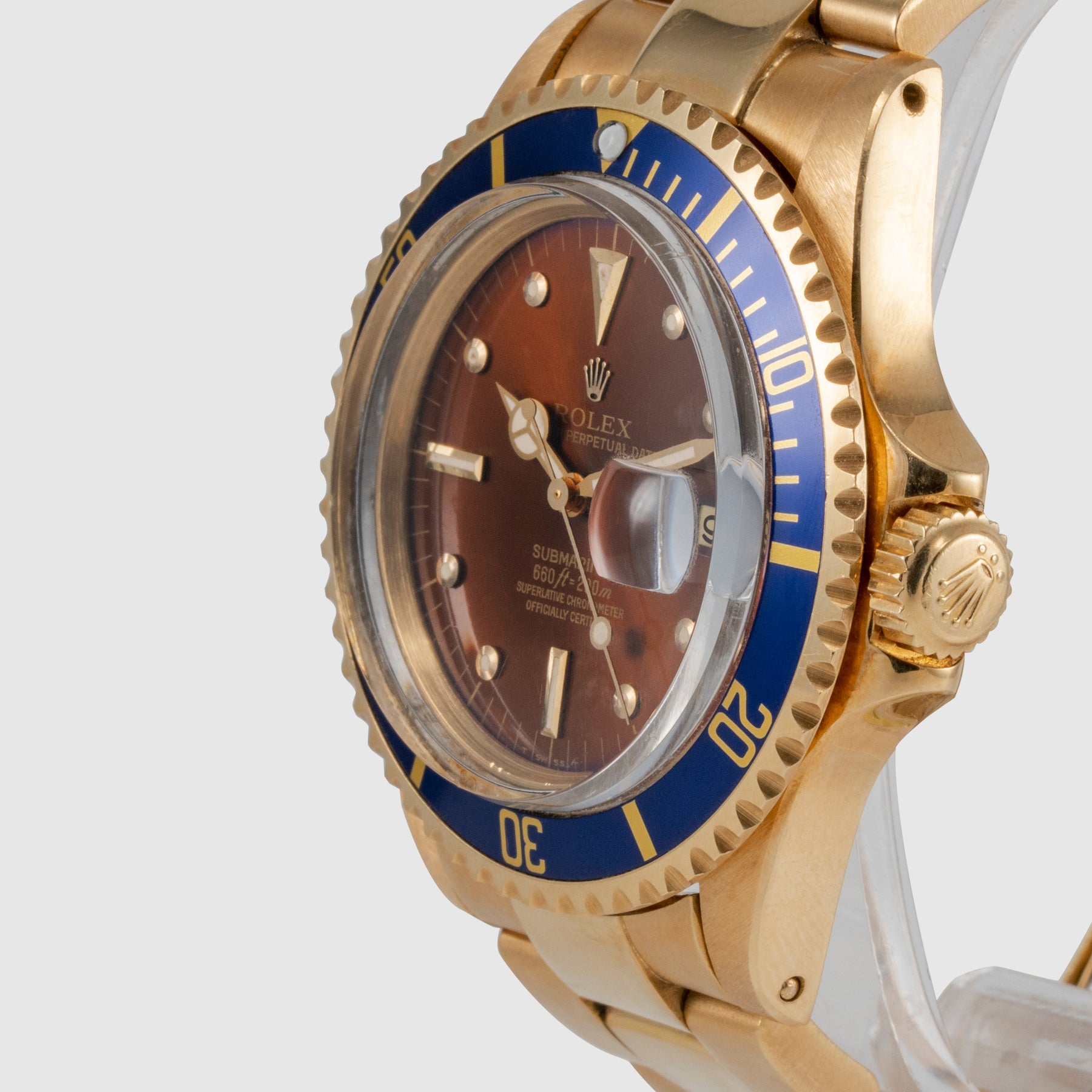 1978 Rolex Submariner 18K Tropical Dial Ref. 1680