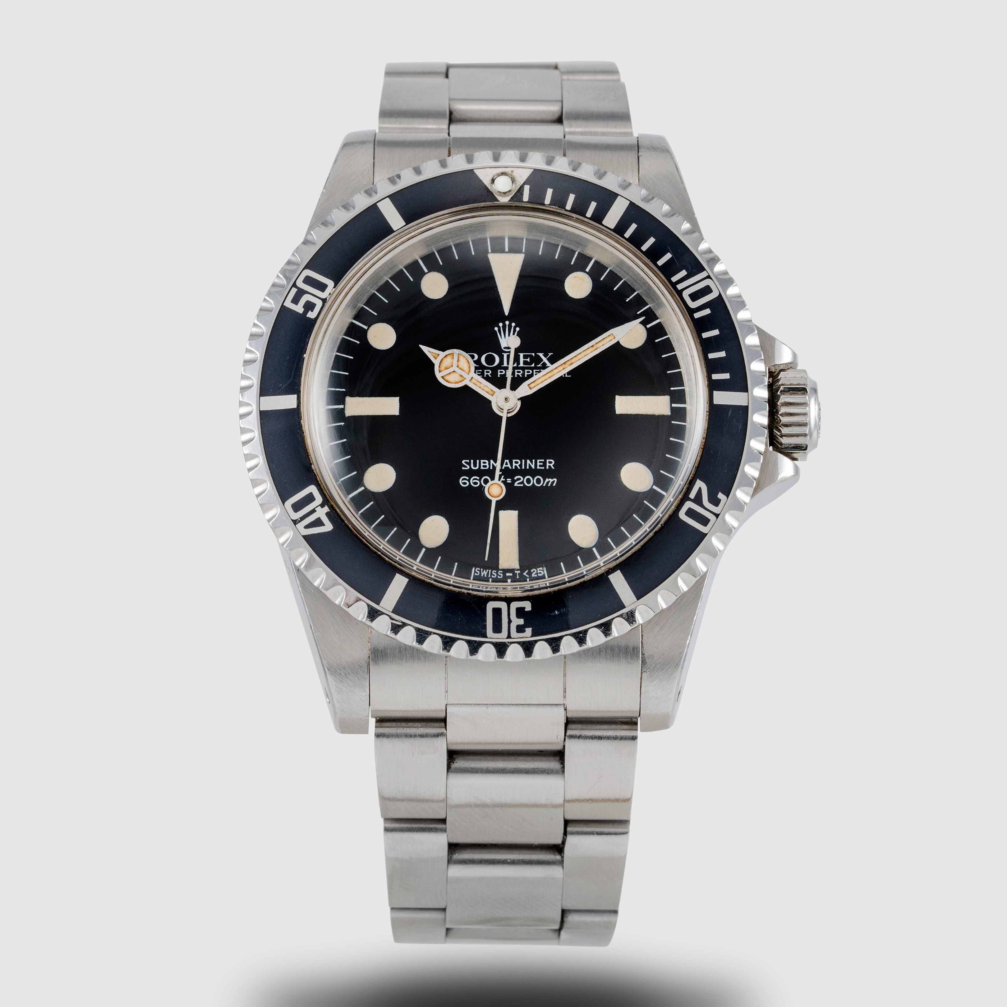 1982 Rolex Submariner Unpolished Maxi MK4 Dial Ref. 5513