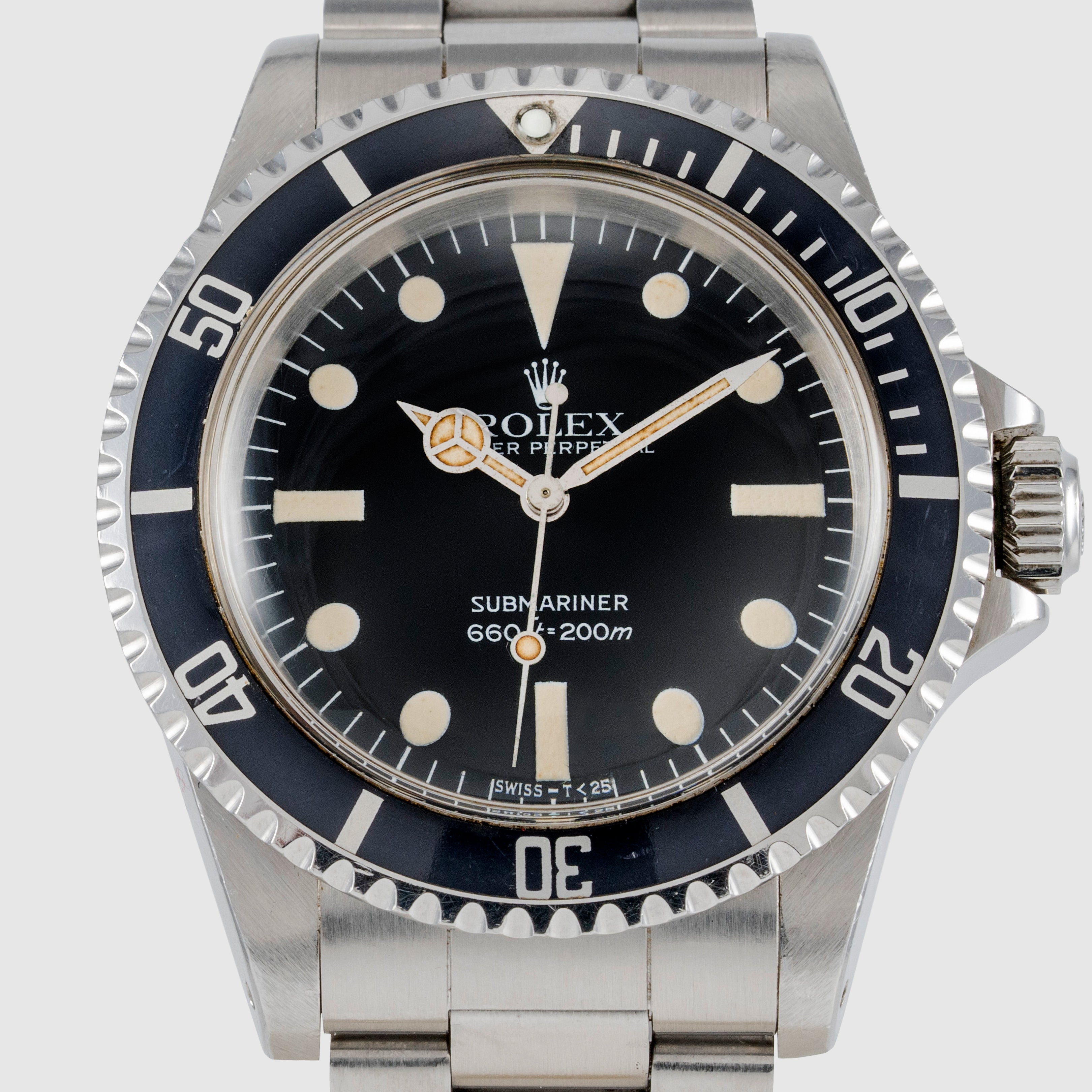 1982 Rolex Submariner Unpolished Maxi MK4 Dial Ref. 5513