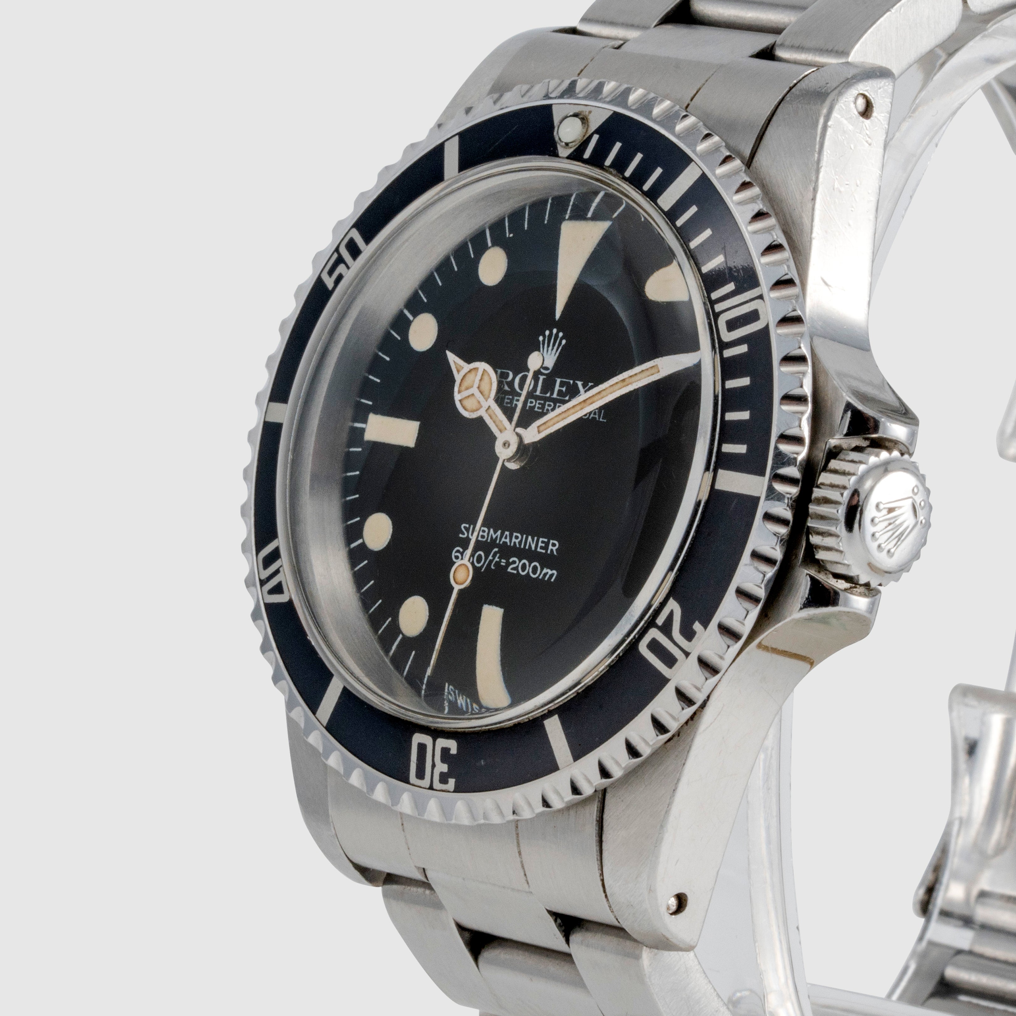 1982 Rolex Submariner Unpolished Maxi MK4 Dial Ref. 5513