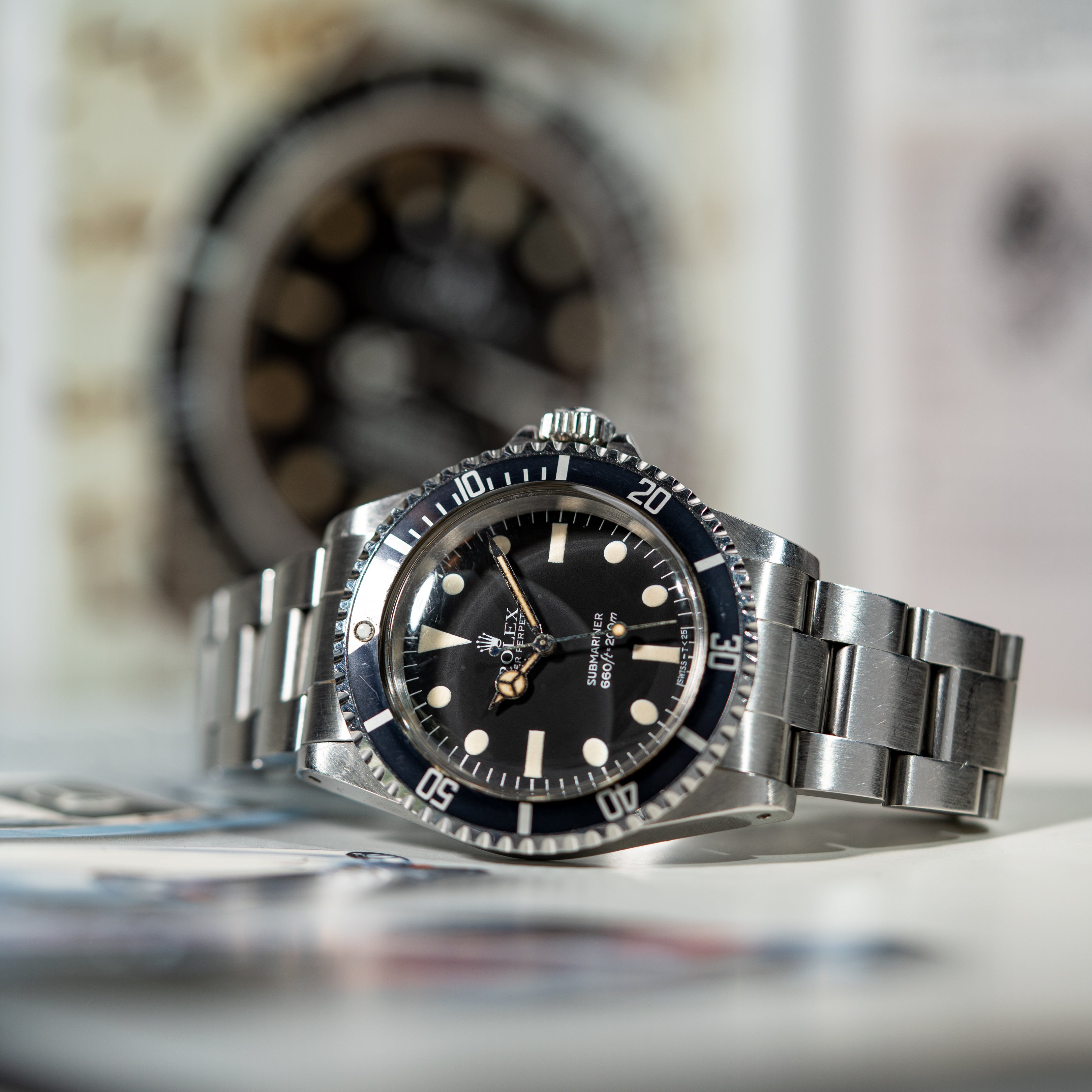 1982 Rolex Submariner Unpolished Maxi MK4 Dial Ref. 5513