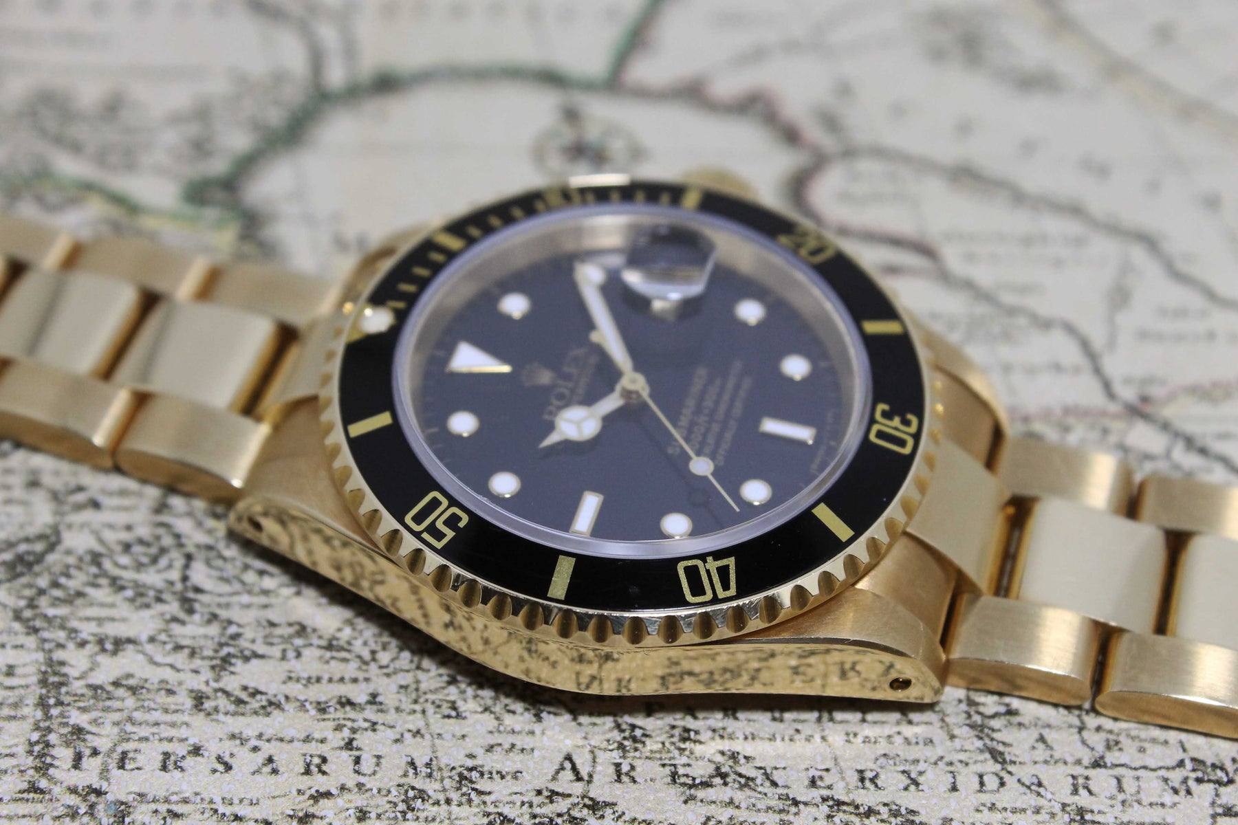 1991 Rolex Submariner Mint Unpolished Ref. 16618 (Full Set)