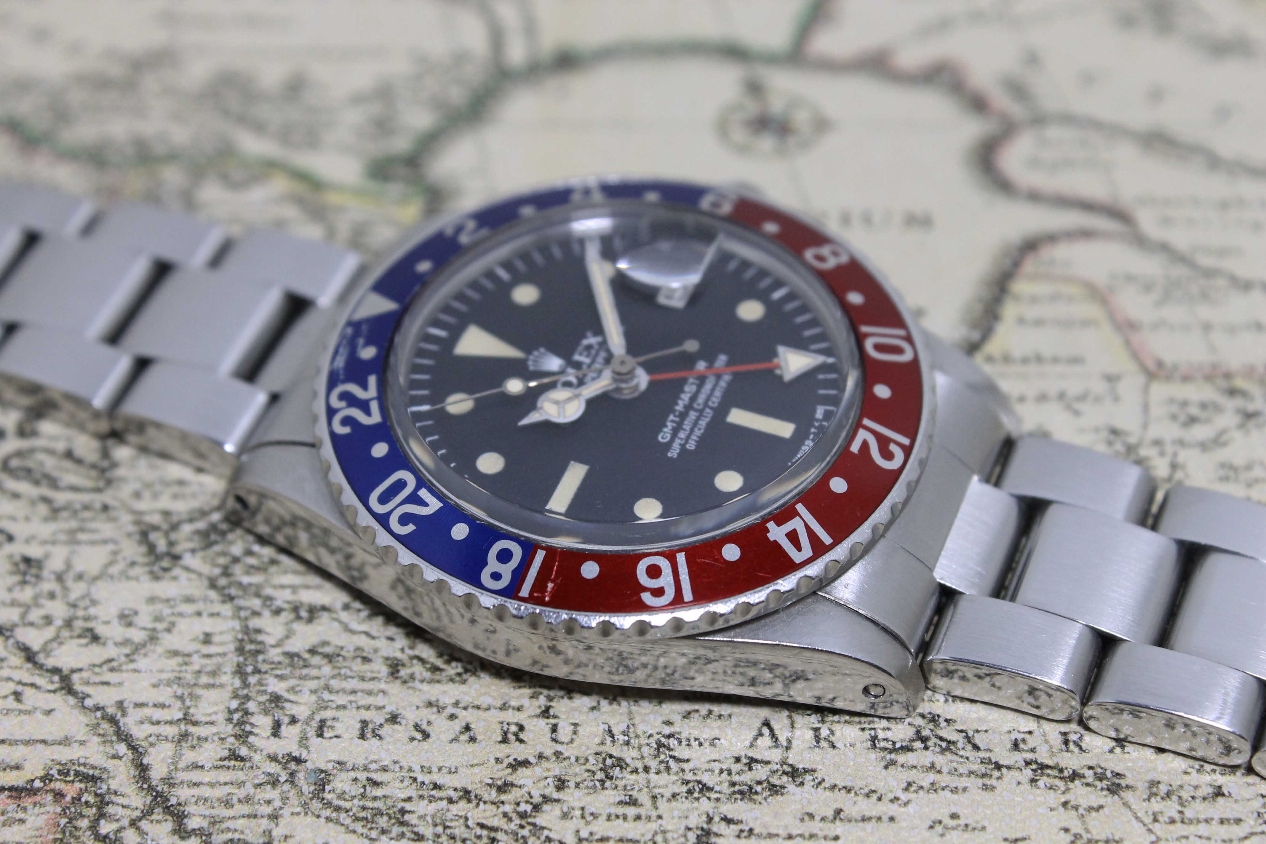 1977 Rolex GMT Master MK3 Radial Dial Ref. 1675