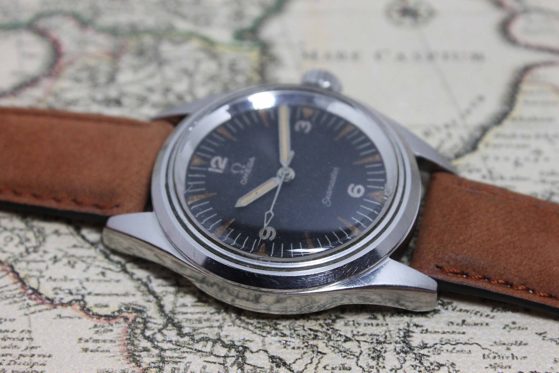 1963 Omega Railmaster Pakistan Air Force Ref. 135.004-63 (with Extract from Archives)