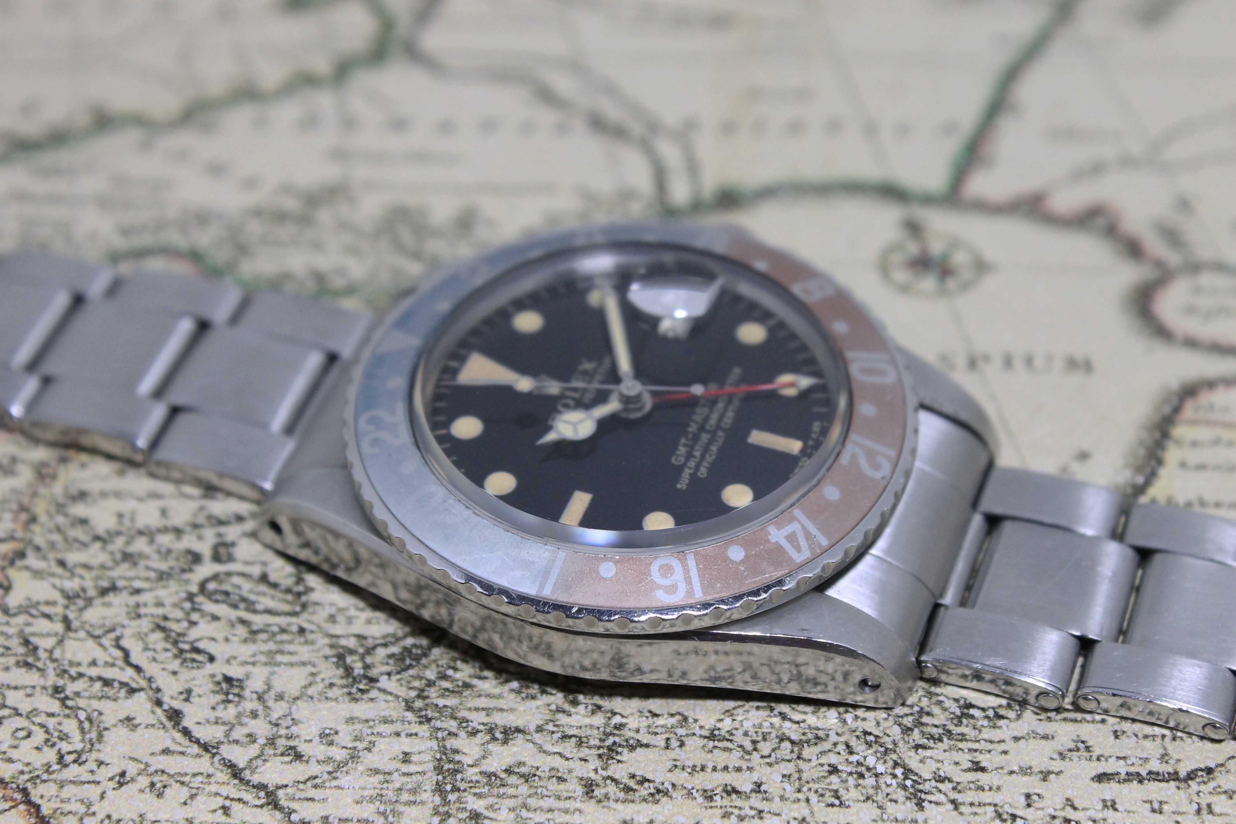 1966 Rolex GMT Master Gilt Dial Ref. 1675