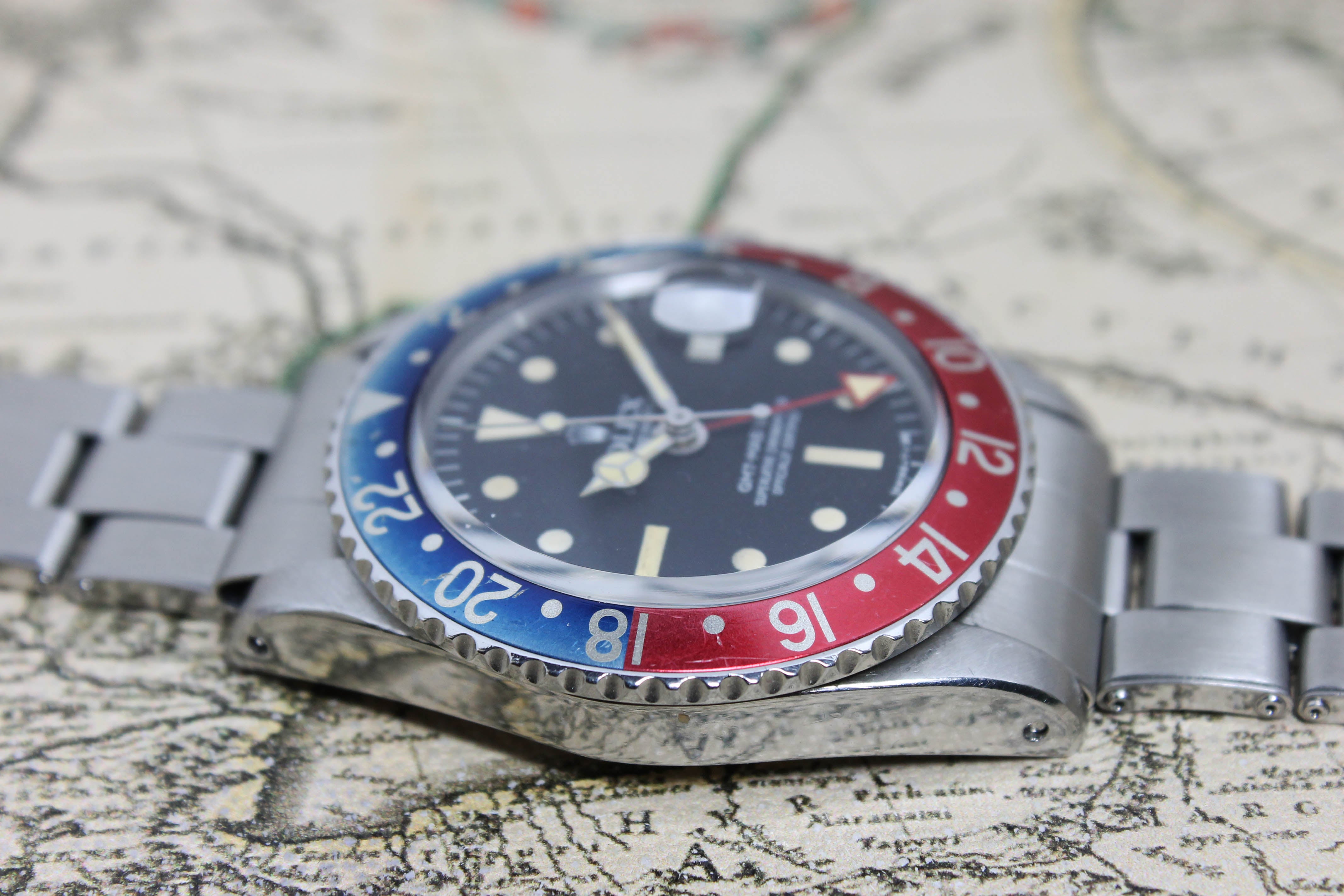 Rolex GMT Master Radial Ref. 1675 Year 1978 (Full Set)