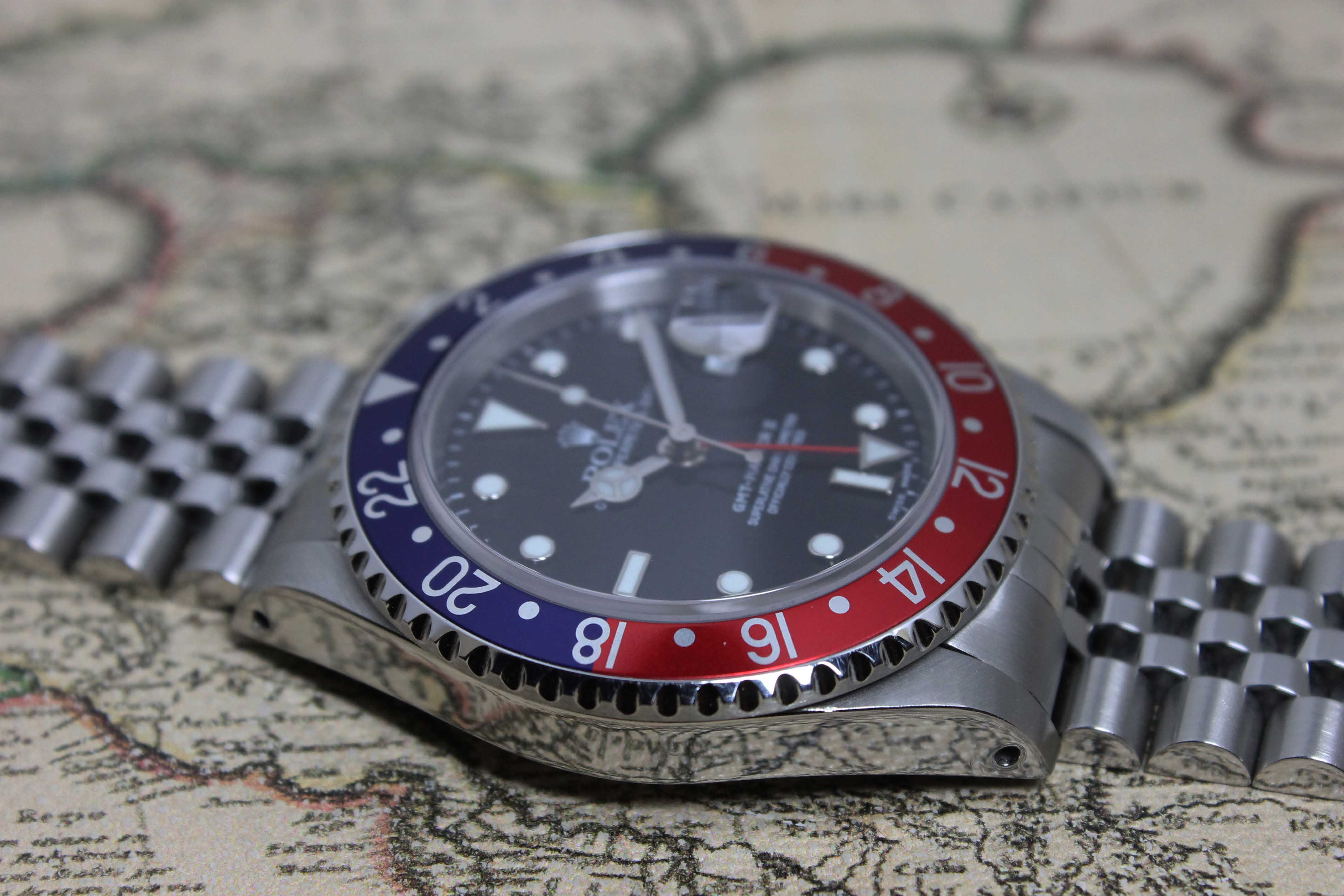 2003 Rolex GMT Master II Ref. 16710 (Full Set)