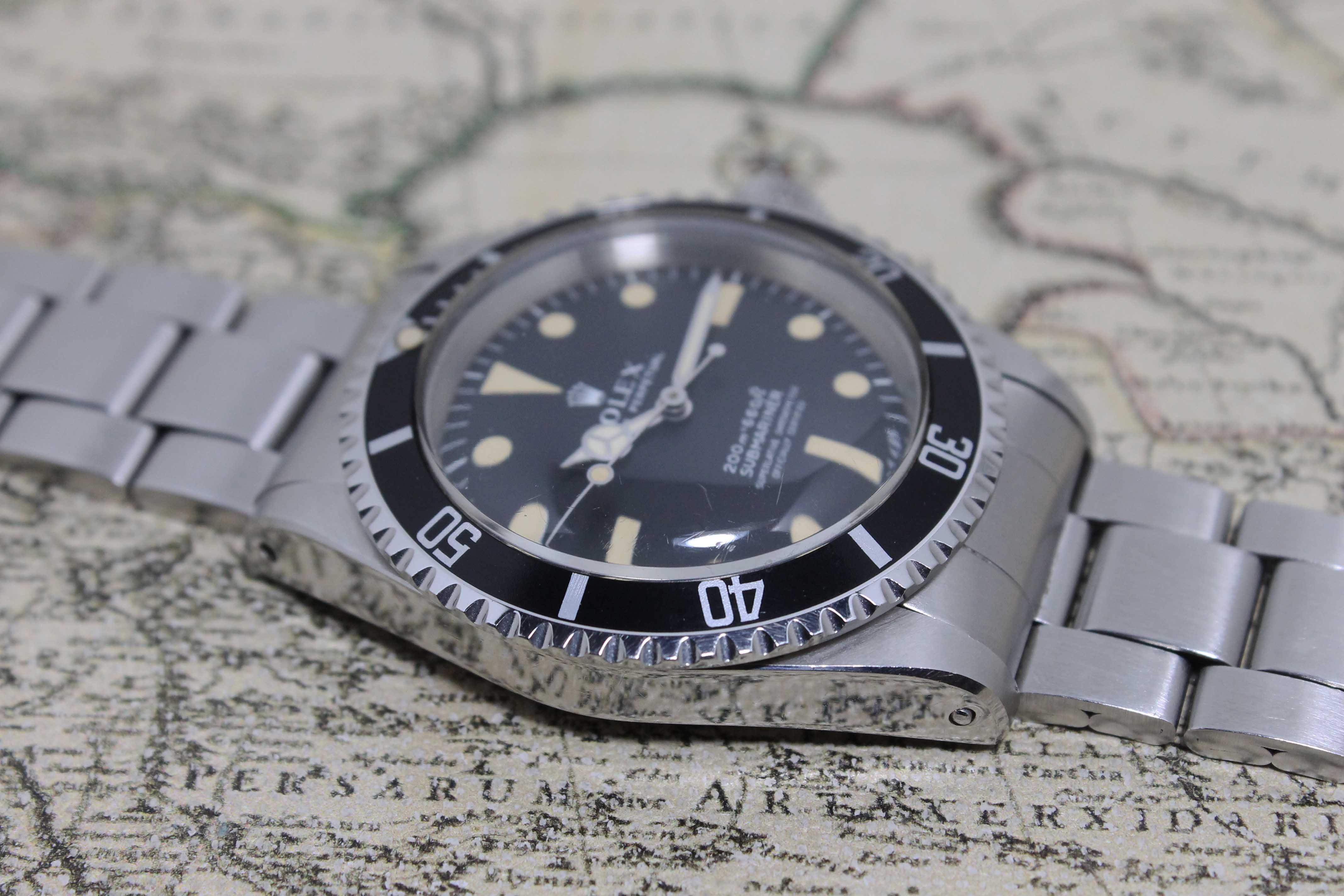 1968 Rolex Submariner Meters First Unpolished and Mint Ref. 5512