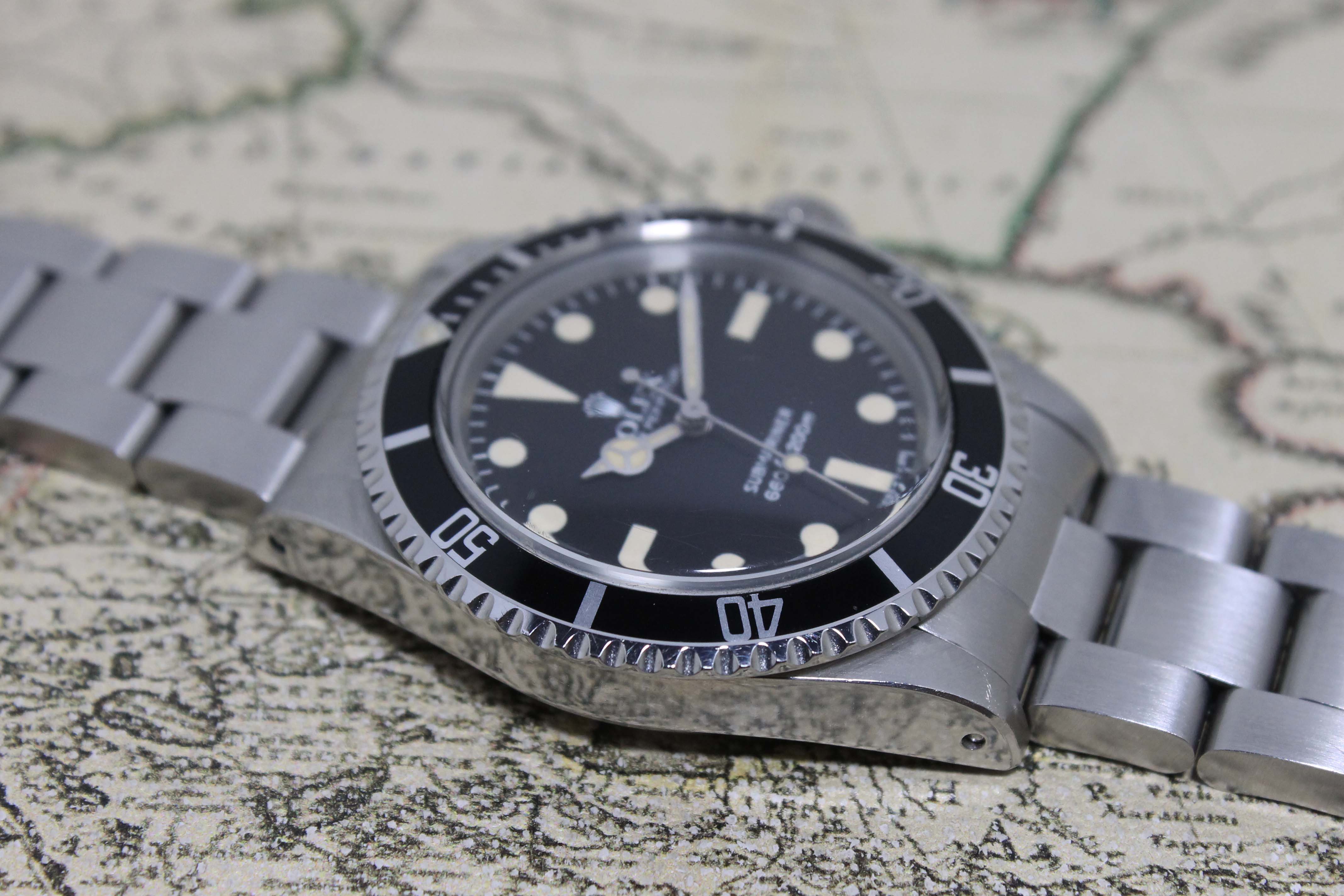 1981 Rolex Submariner Maxi MK4 Unpolished Ref. 5513